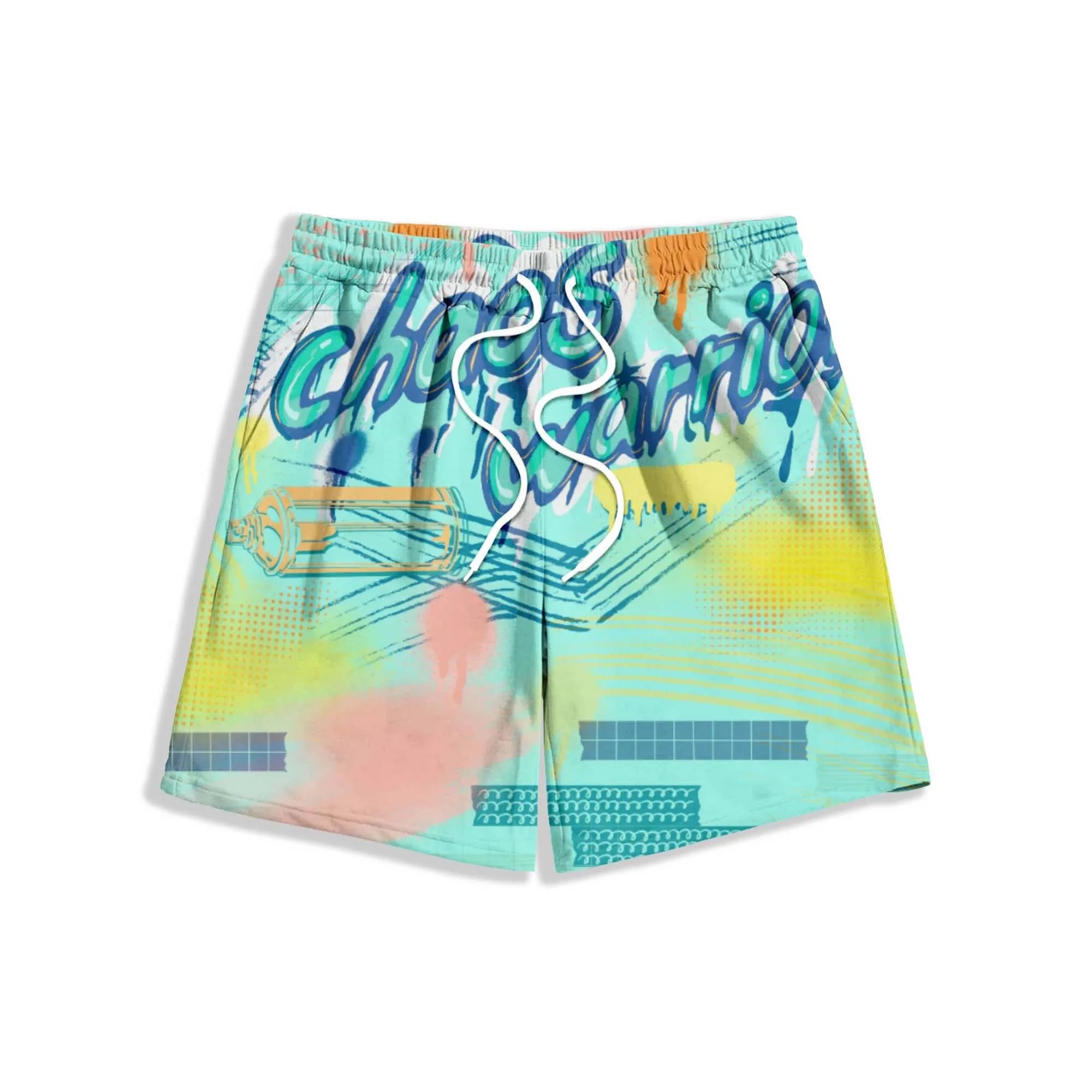 Full Color Summer Causal Beach Shorts 9