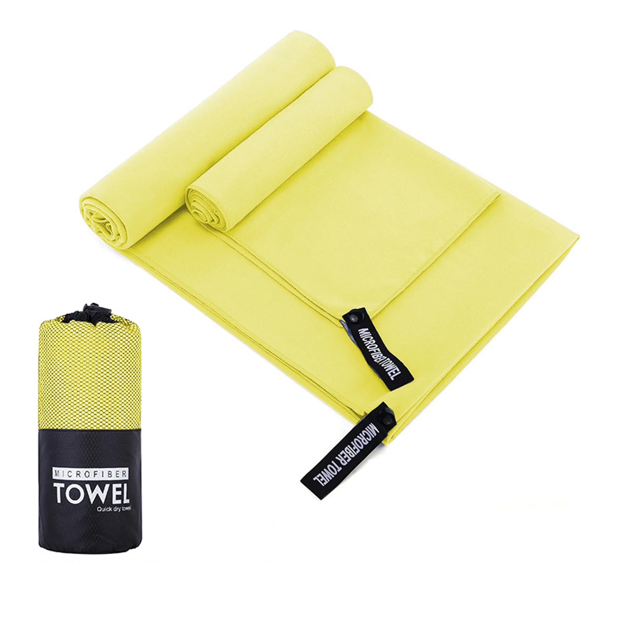 Quick Dry Sand Free Microfiber Towel with Travel Pouch 13