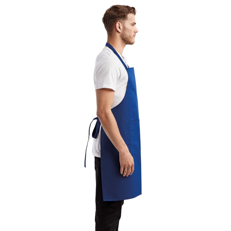 Artisan Collection By Reprime Unisex 'Colours' Recycled Bib Apron With Pocket 119