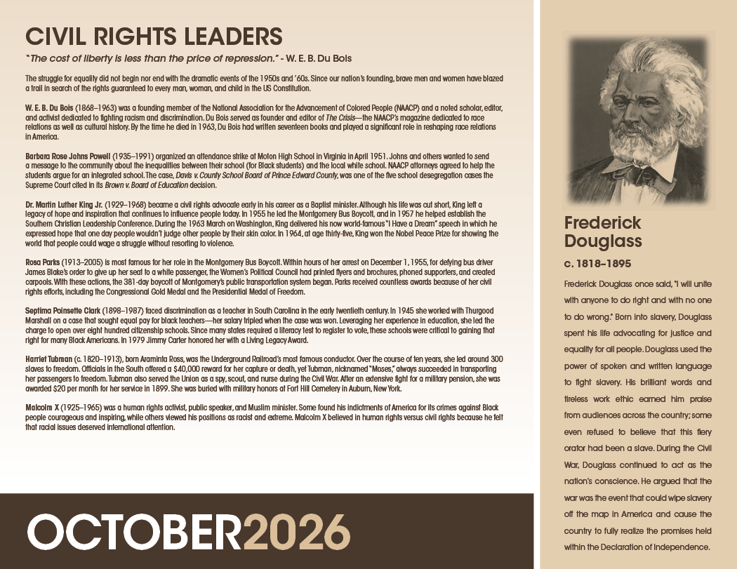 Triumph® Calendars African-American Heritage: Family Calendar 6