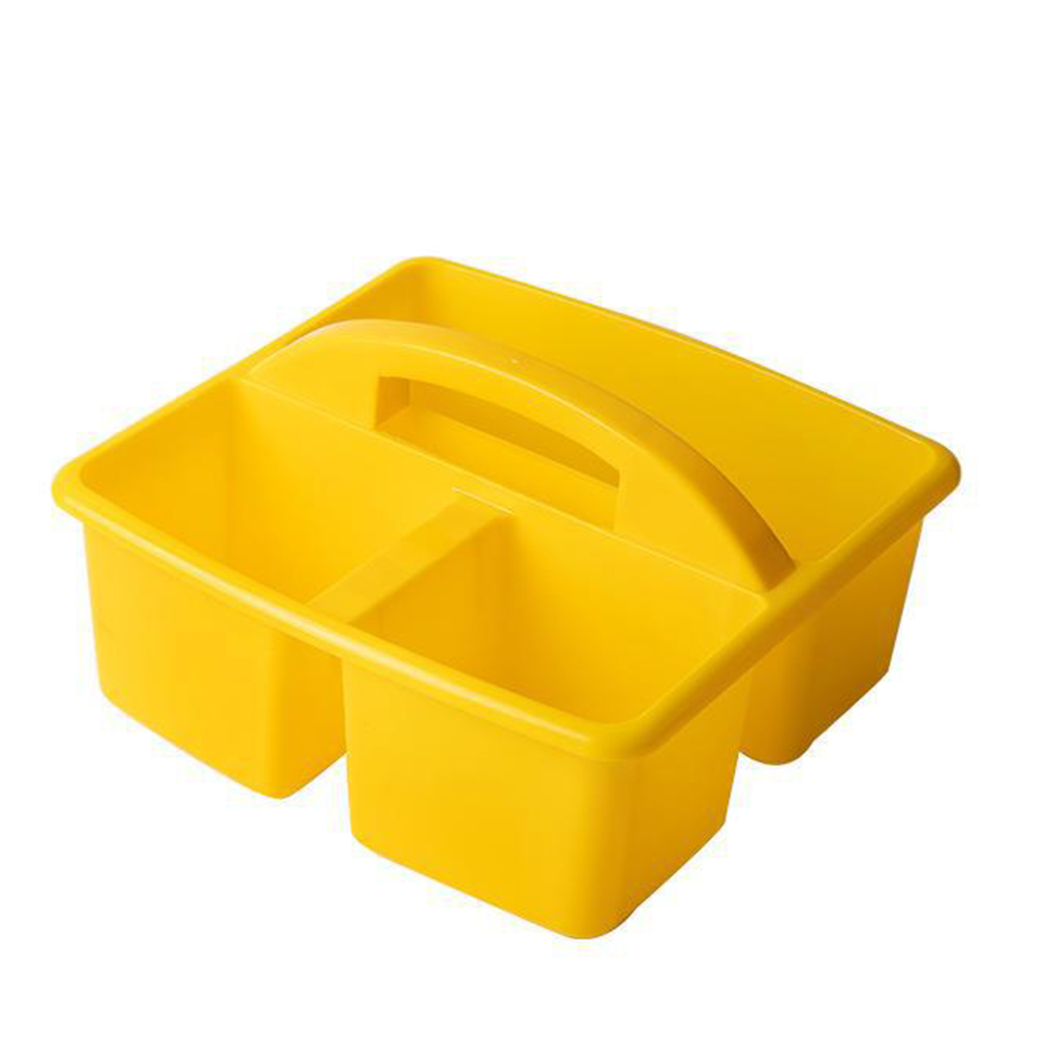 3 Compartment Plastic Storage Caddy with Handle 2