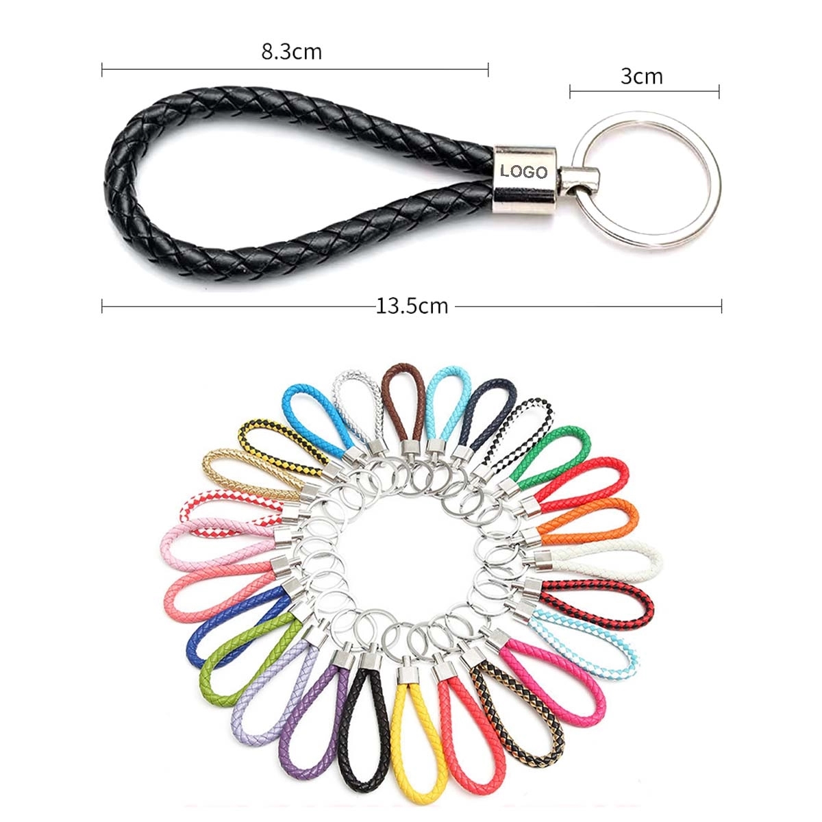 Pu Leather Keychain 1