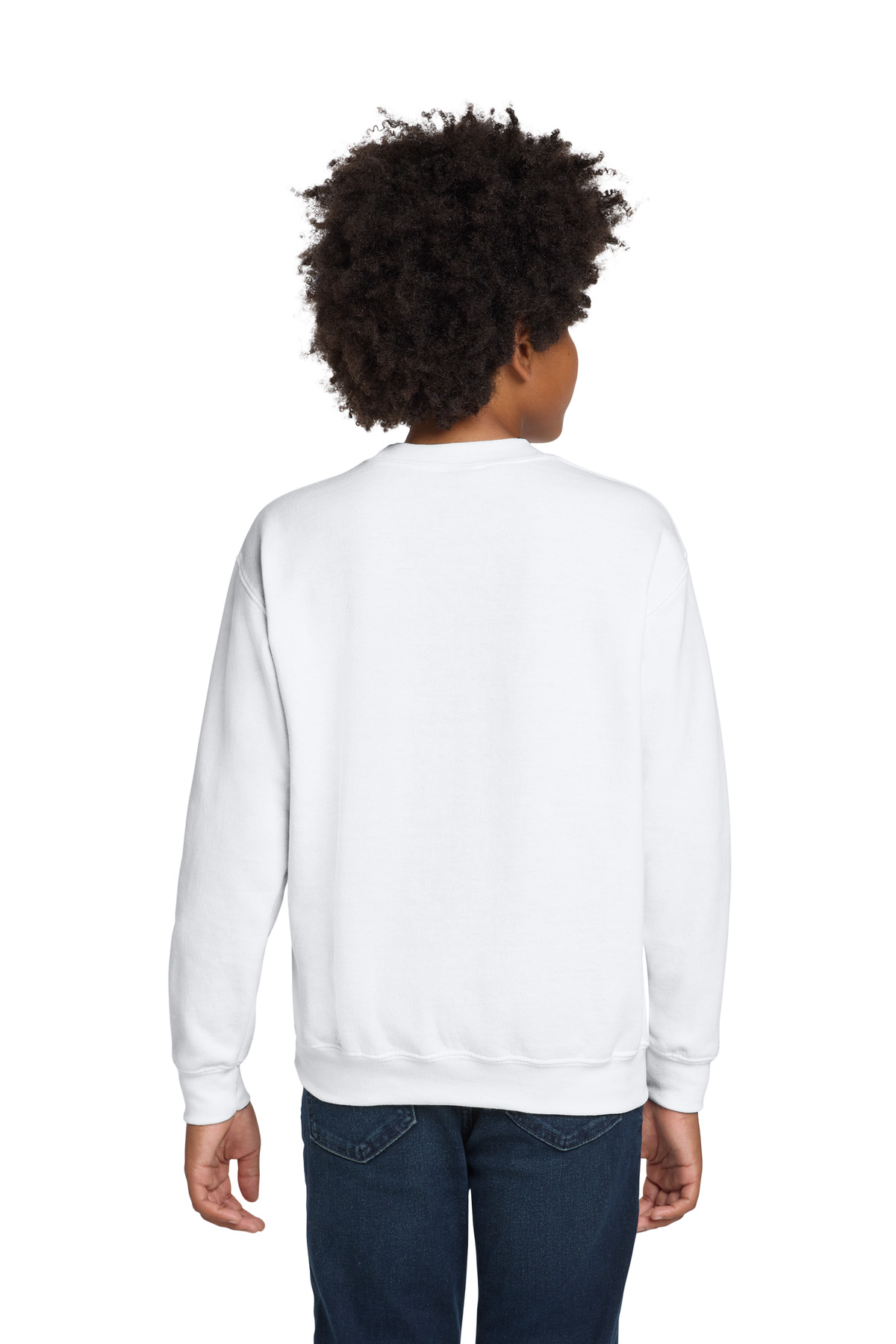 Gildan Youth Heavy Blend Crewneck Sweatshirt. 18000B 8