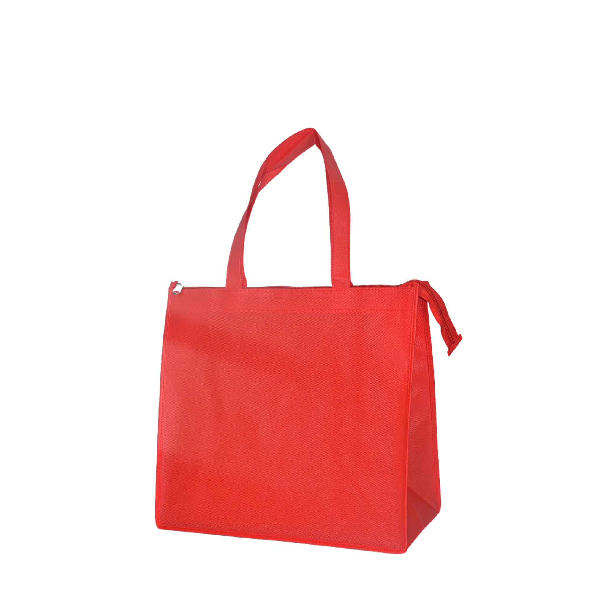 Non-Woven Reusable Grocery Zipper Tote Bags 3