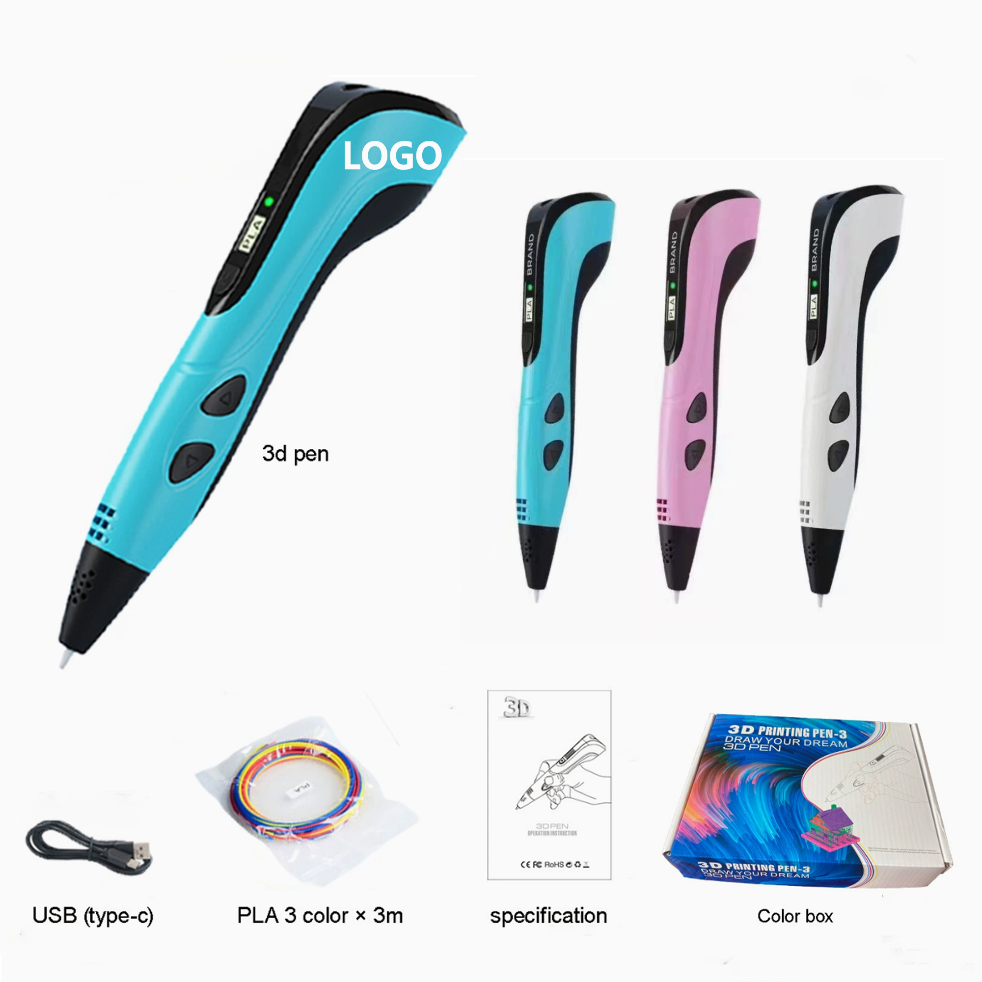 Kids 3D Printing Pen 2