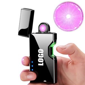 Rotated Arc Lightning Lighter With Laser Sensor Switch And USB Charging 22