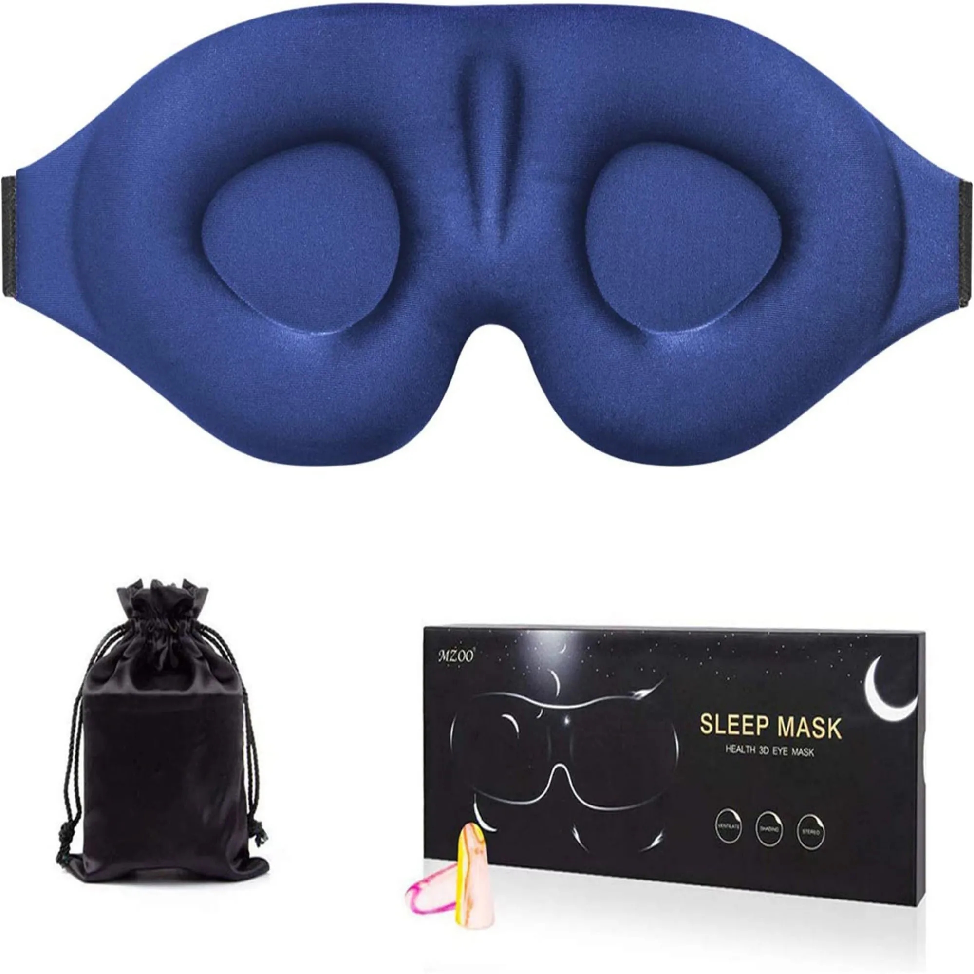 3D Contoured Cup Sleeping Mask 1