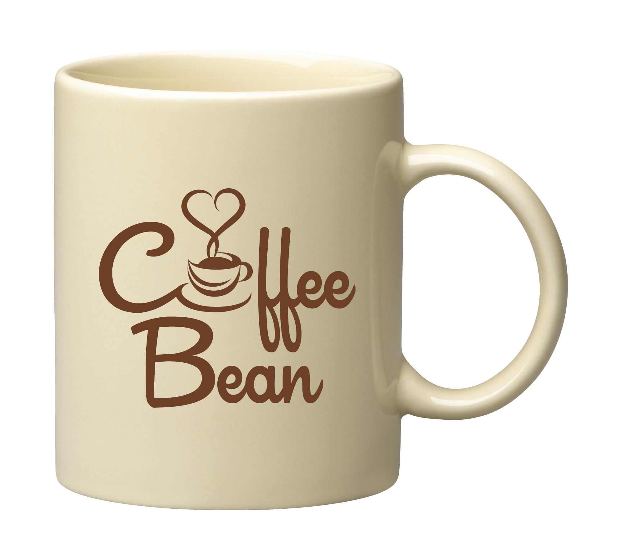 11 oz Almond C Handle Mug