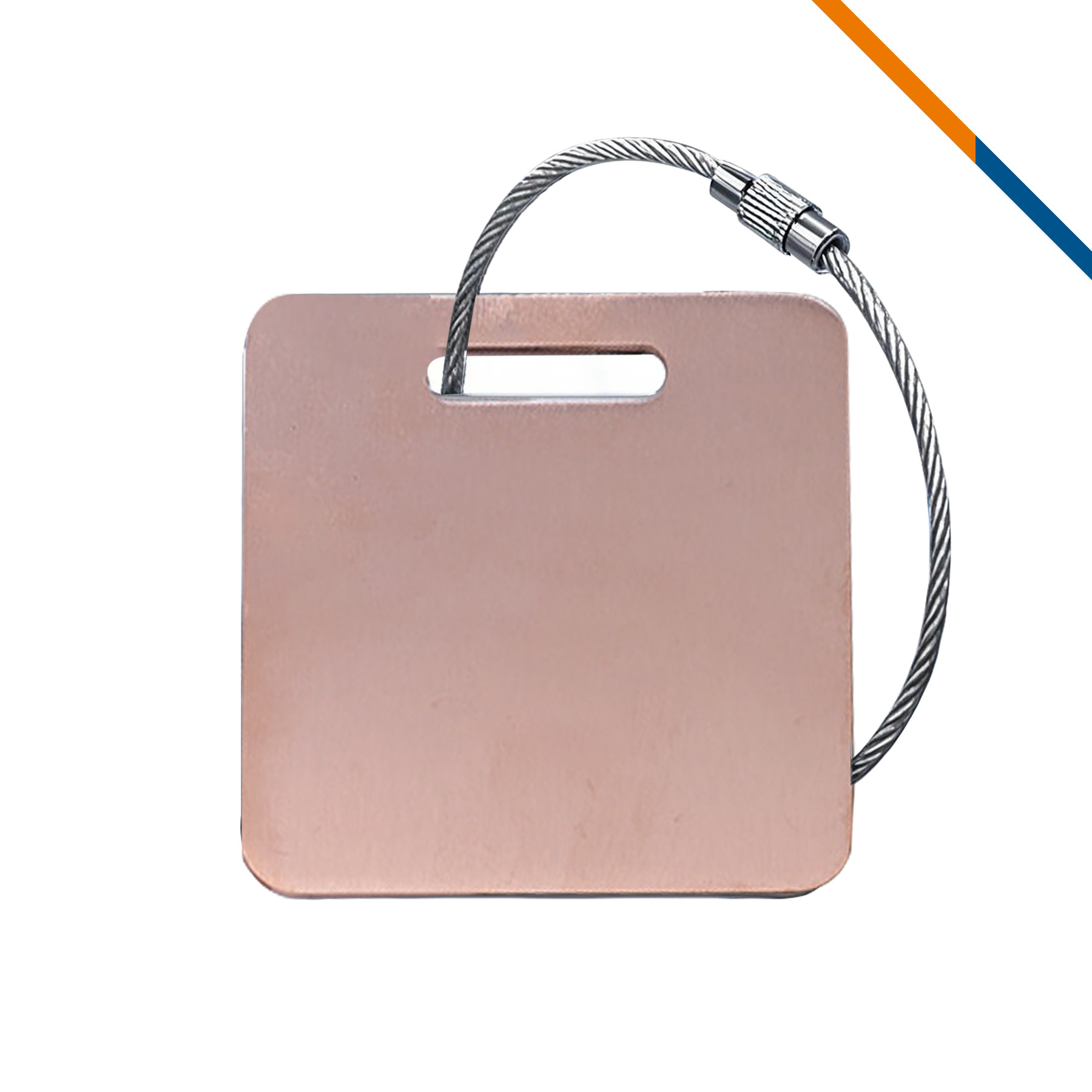 Zeniq Stainless Steel Luggage Tag 6