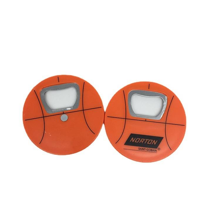 Basketball Round Bottle Opener 6