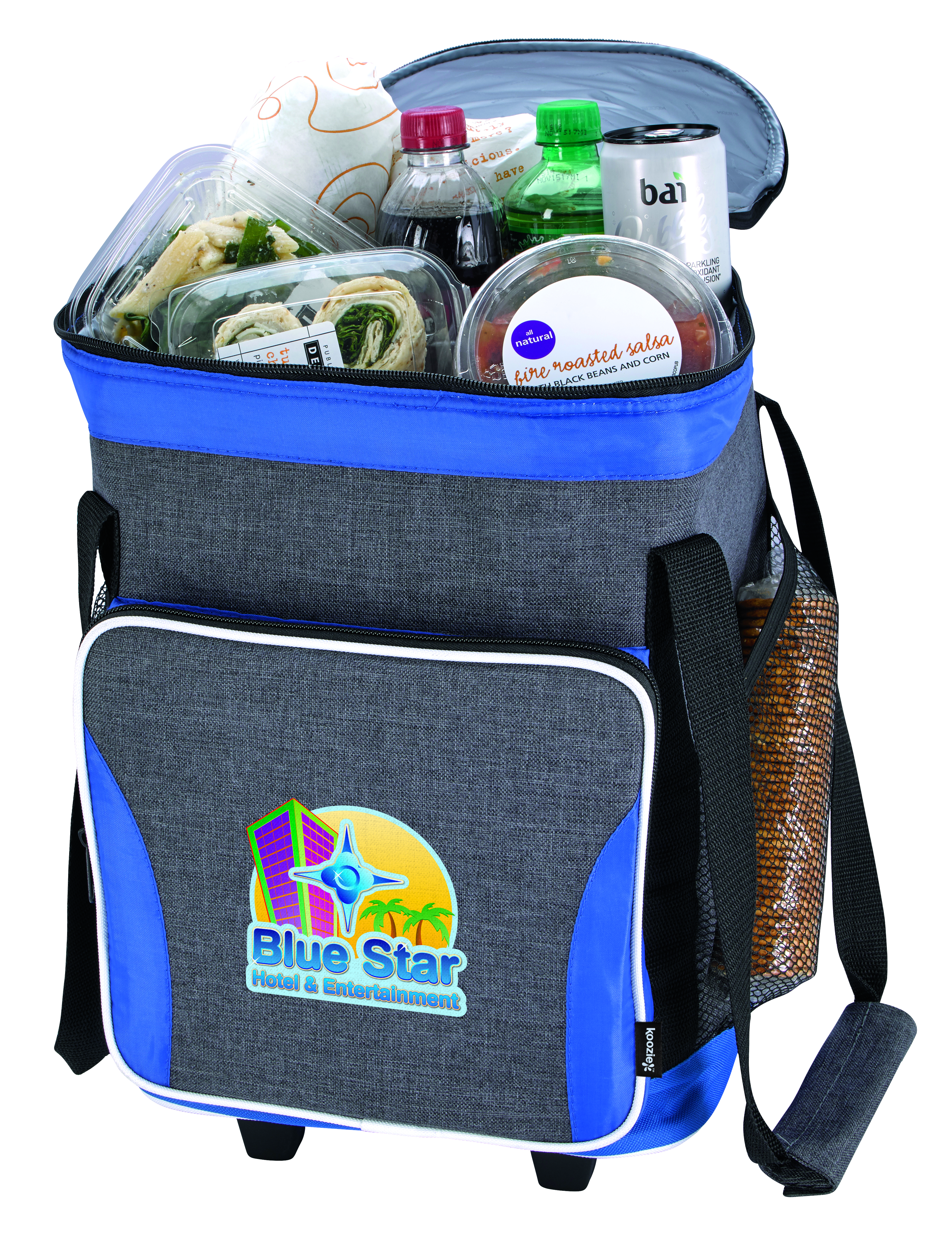 Two-Tone Tailgate Rolling Cooler