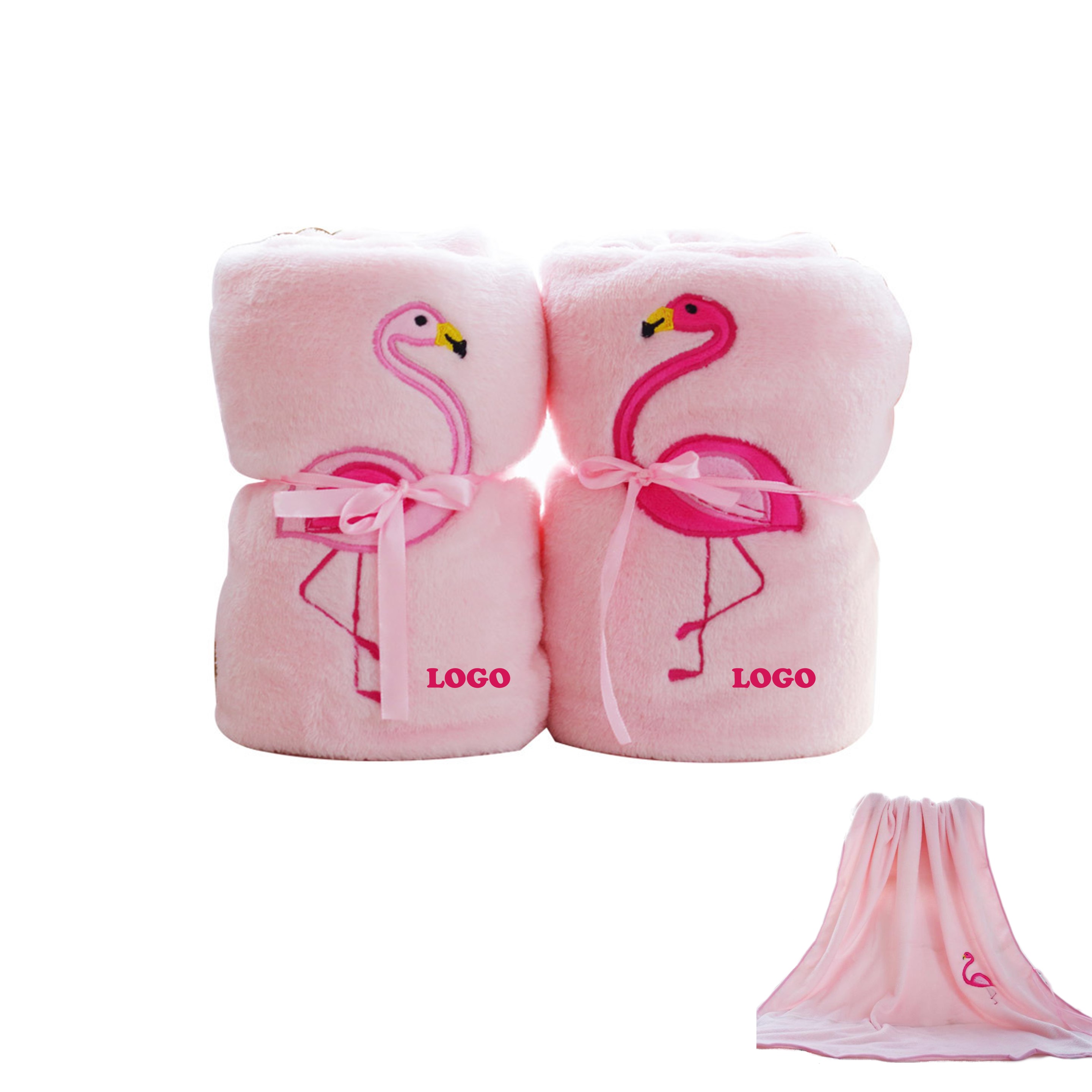 30"x40" Flamingo Blanket (direct import) 2