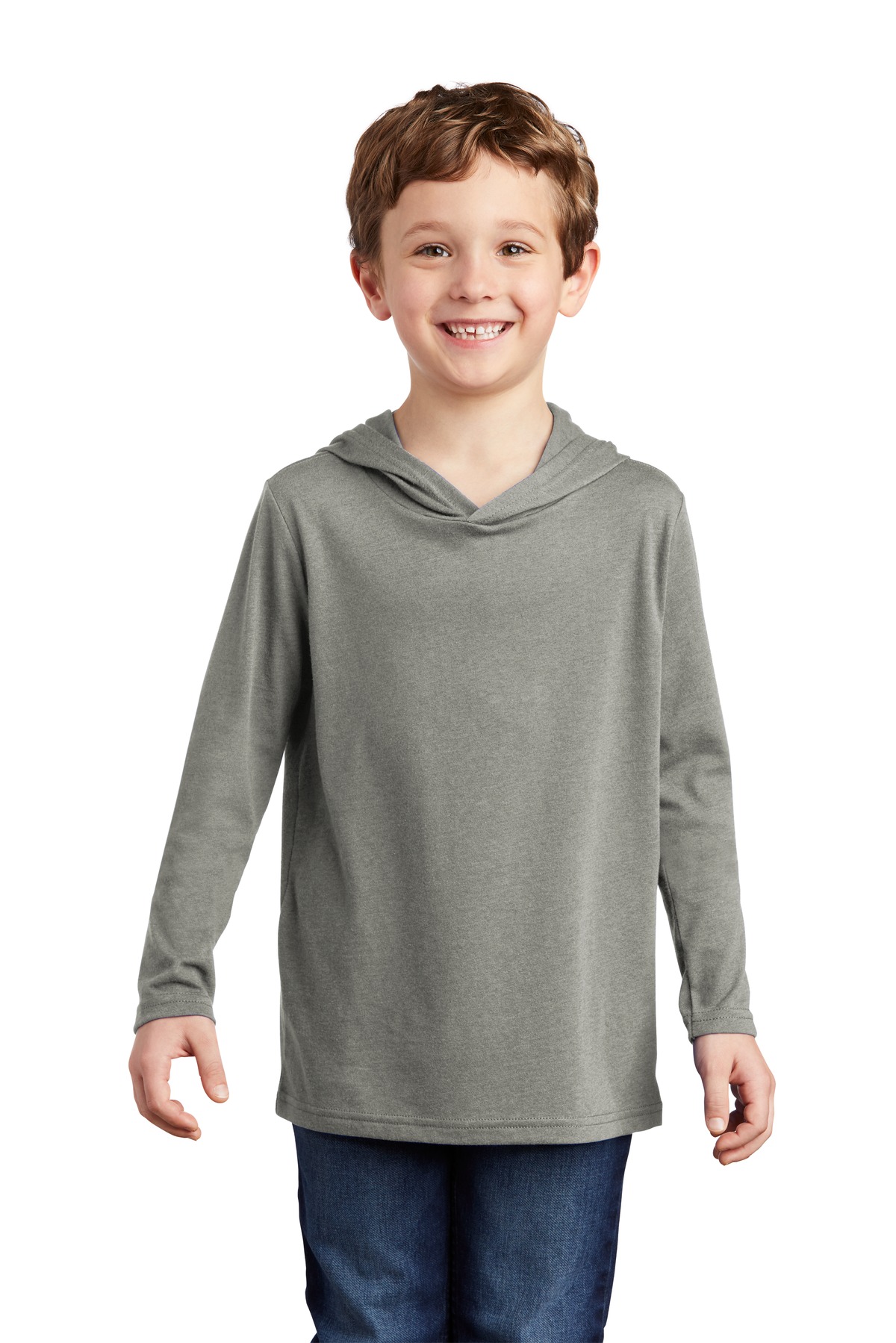 District Youth Perfect Tri Long Sleeve Hoodie DT139Y 16