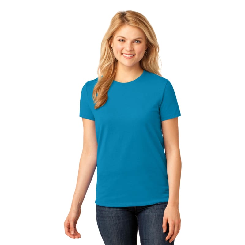 Port & Company Women's Core Cotton Tee. 244