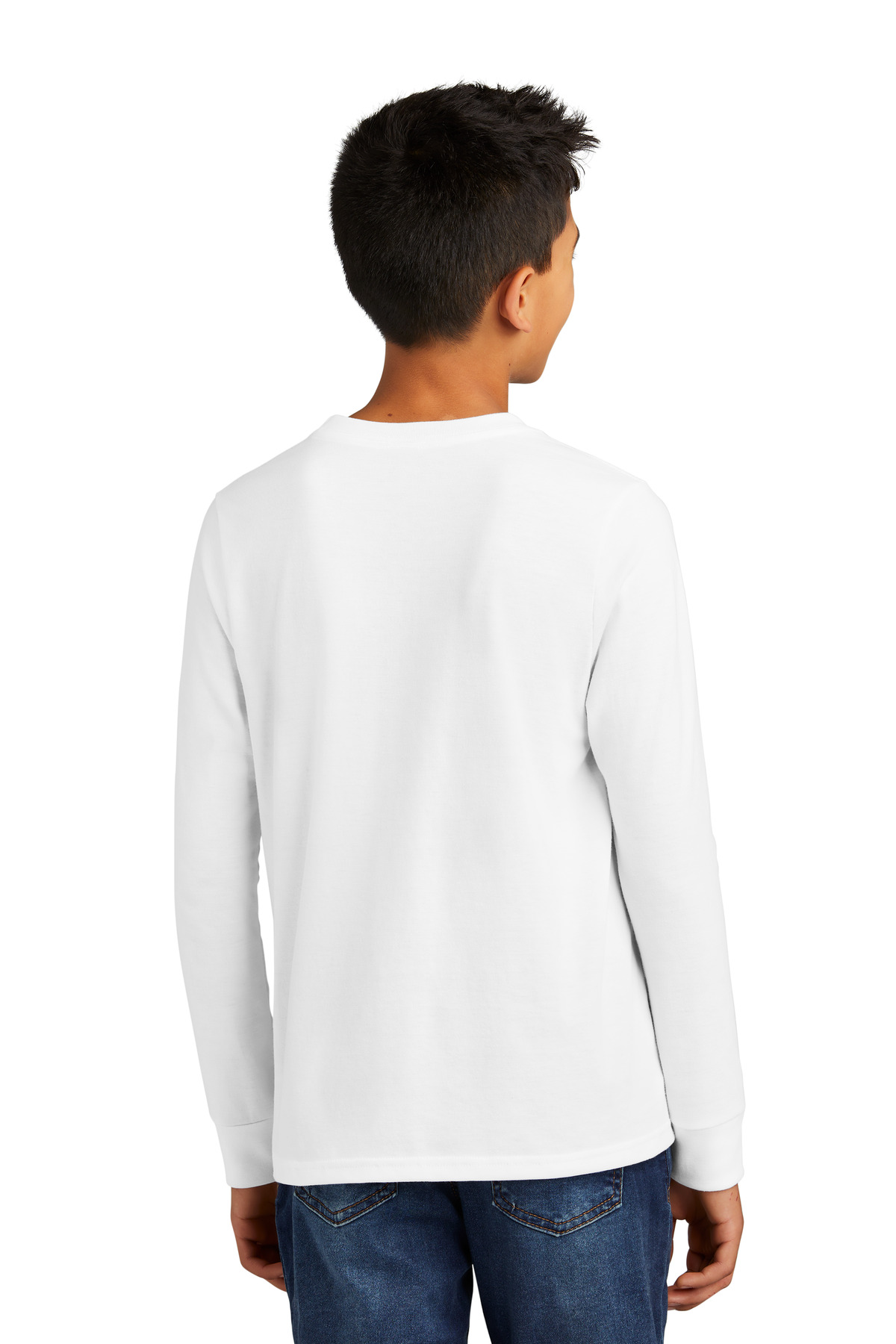 District Youth Perfect Tri Long Sleeve Tee DT132Y 34