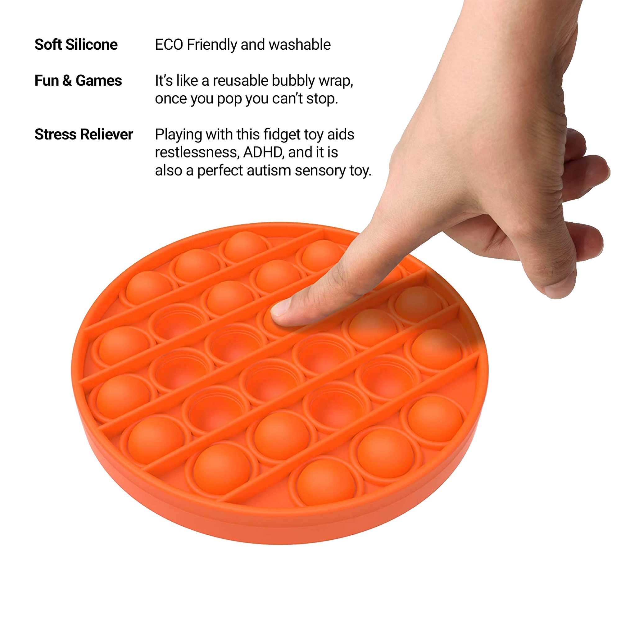 Square Pop Fidget 4