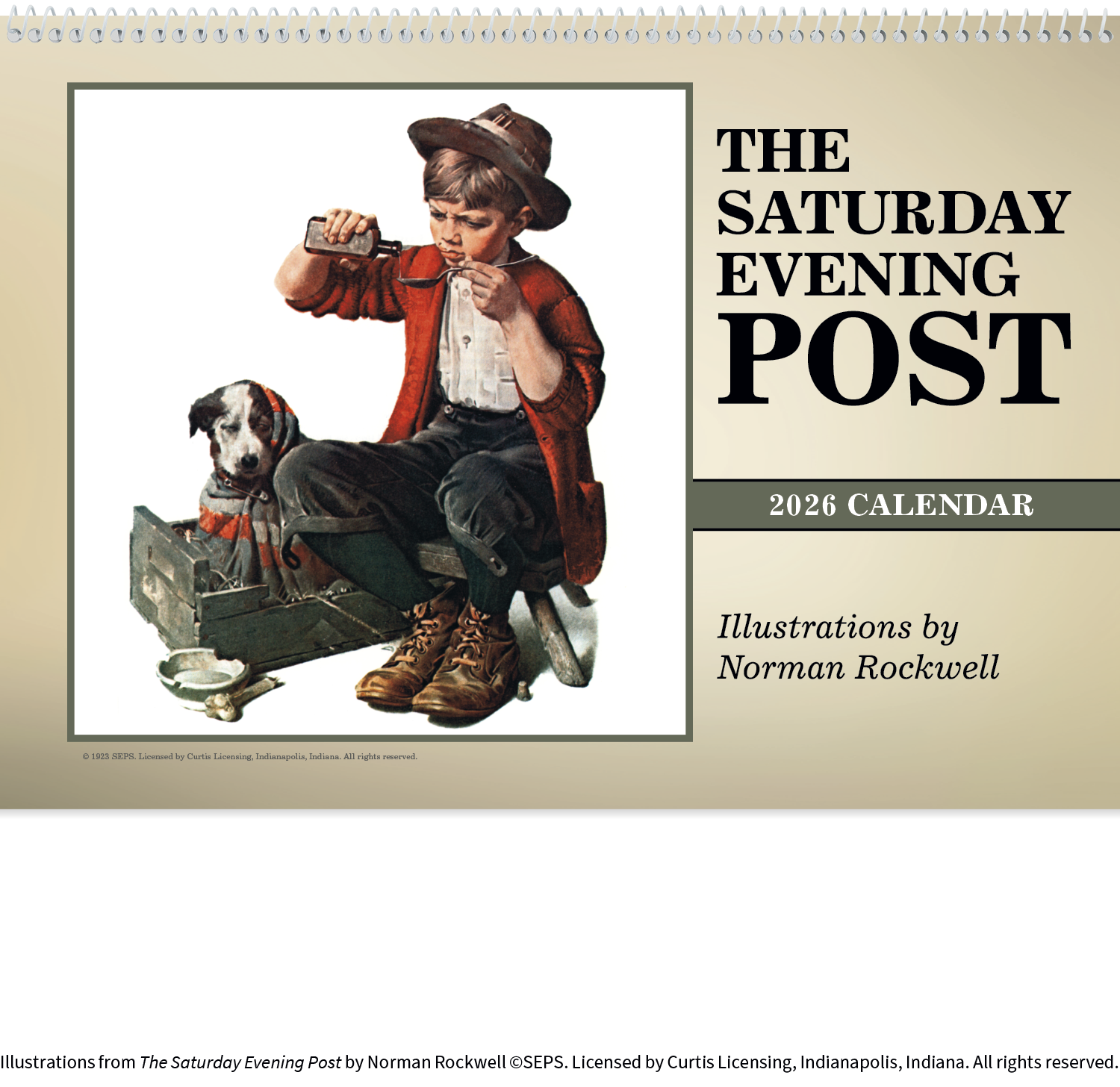 Triumph® Calendars The Saturday Evening Post Pocket Calendar 33