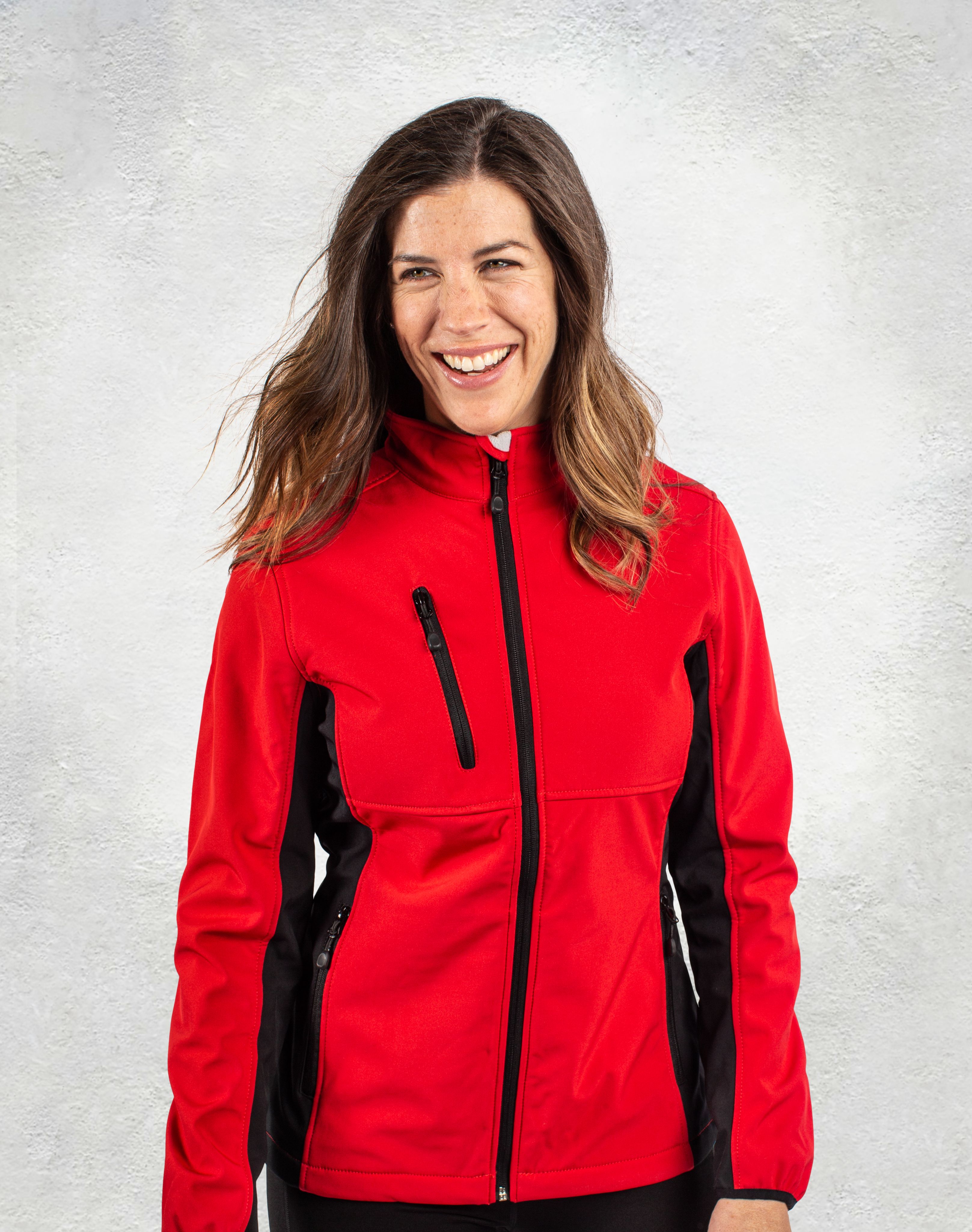 Clique Narvik Recycled Colorblock Stretch Softshell Womens Full Zip Jacket 25