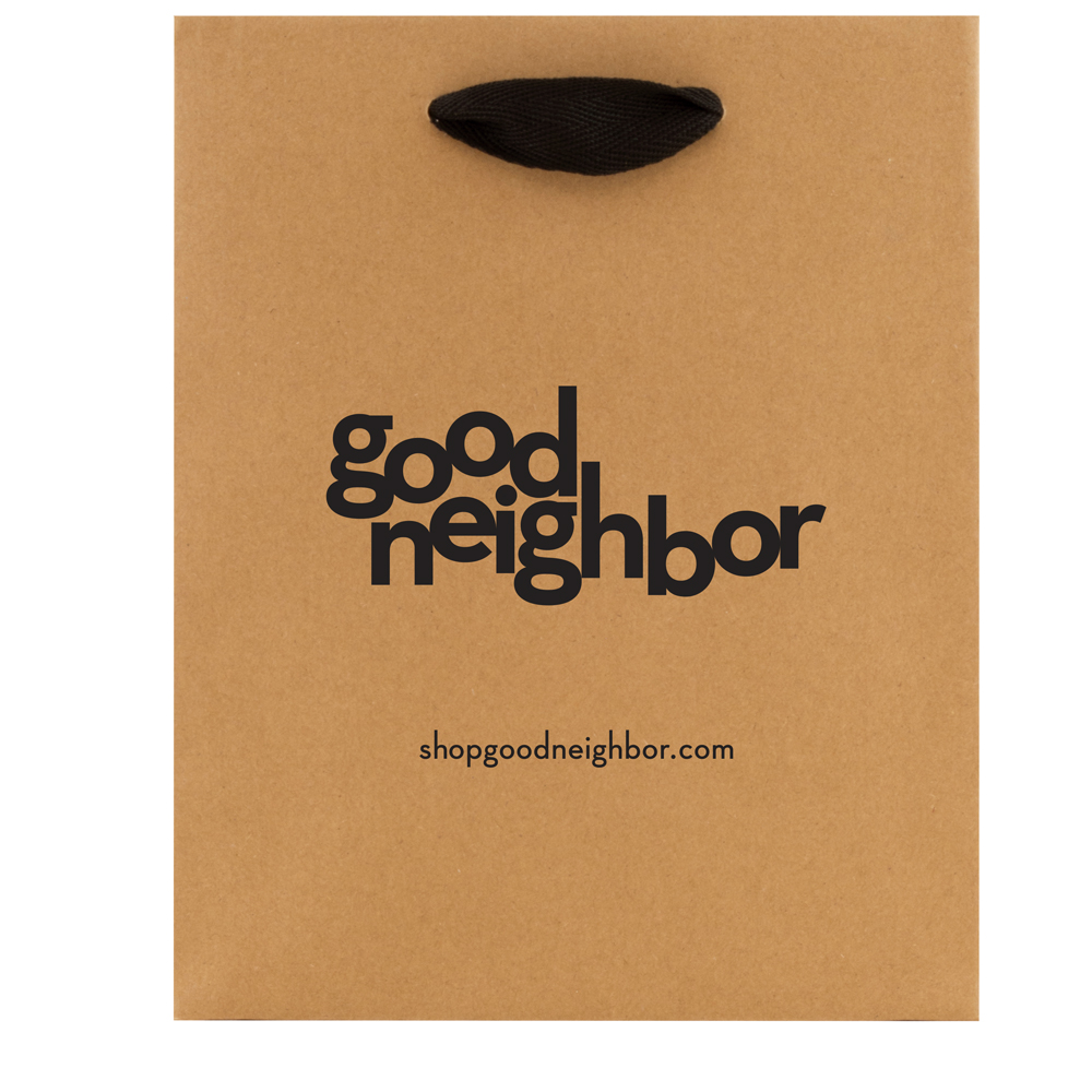 Ribbon Handle Natural Kraft Eurotote 2