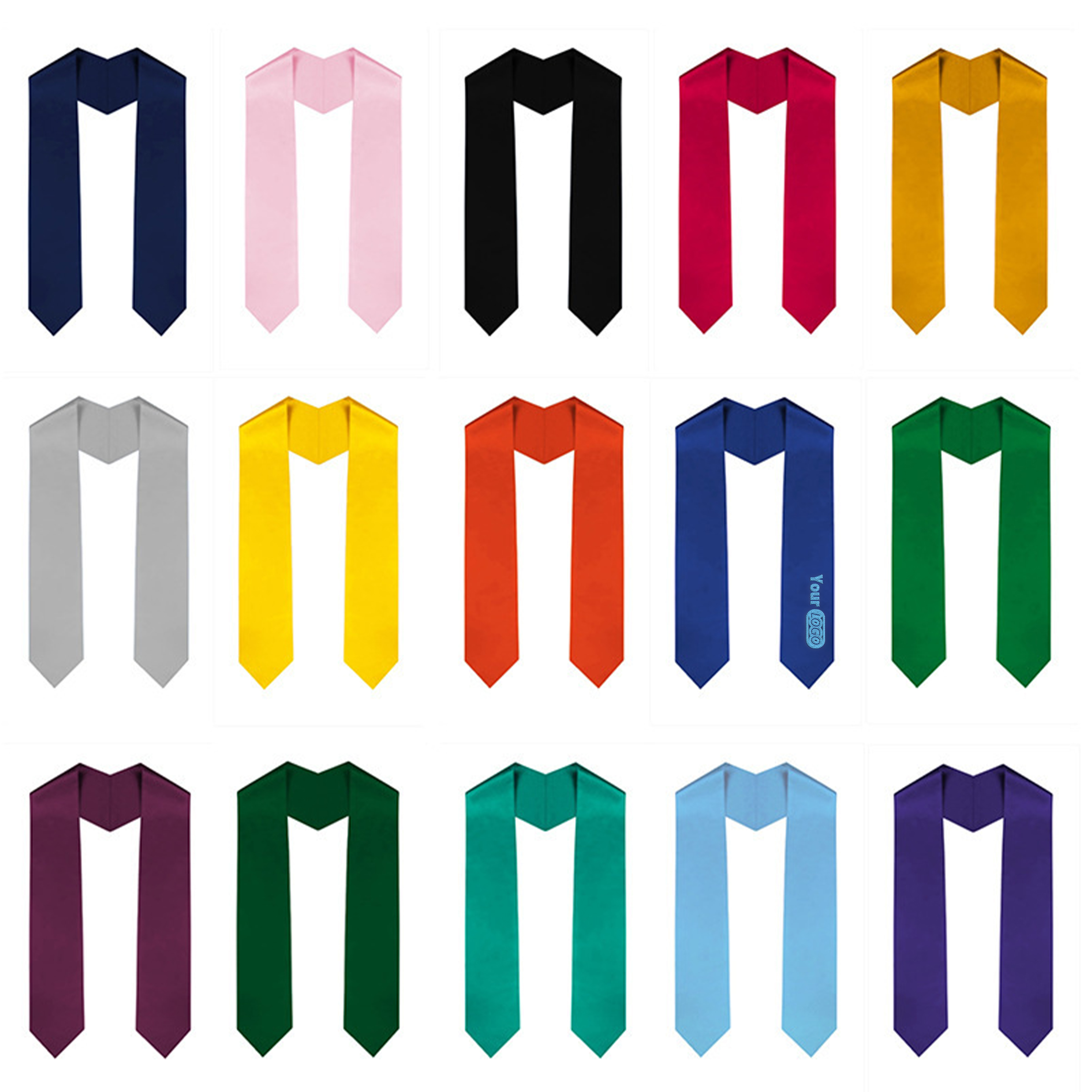 Silk Personalized Graduation Sash 2