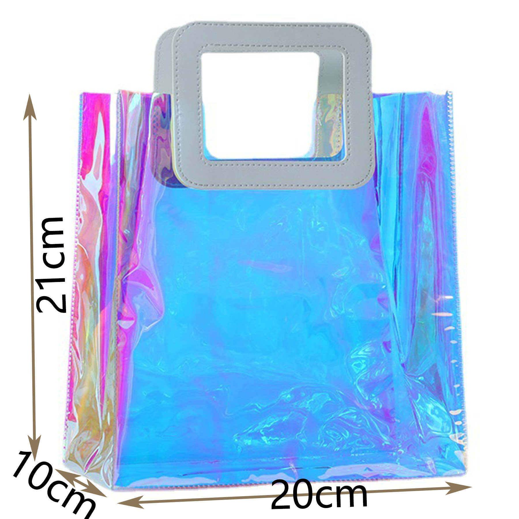 Clear Holographic Tote Bag 2