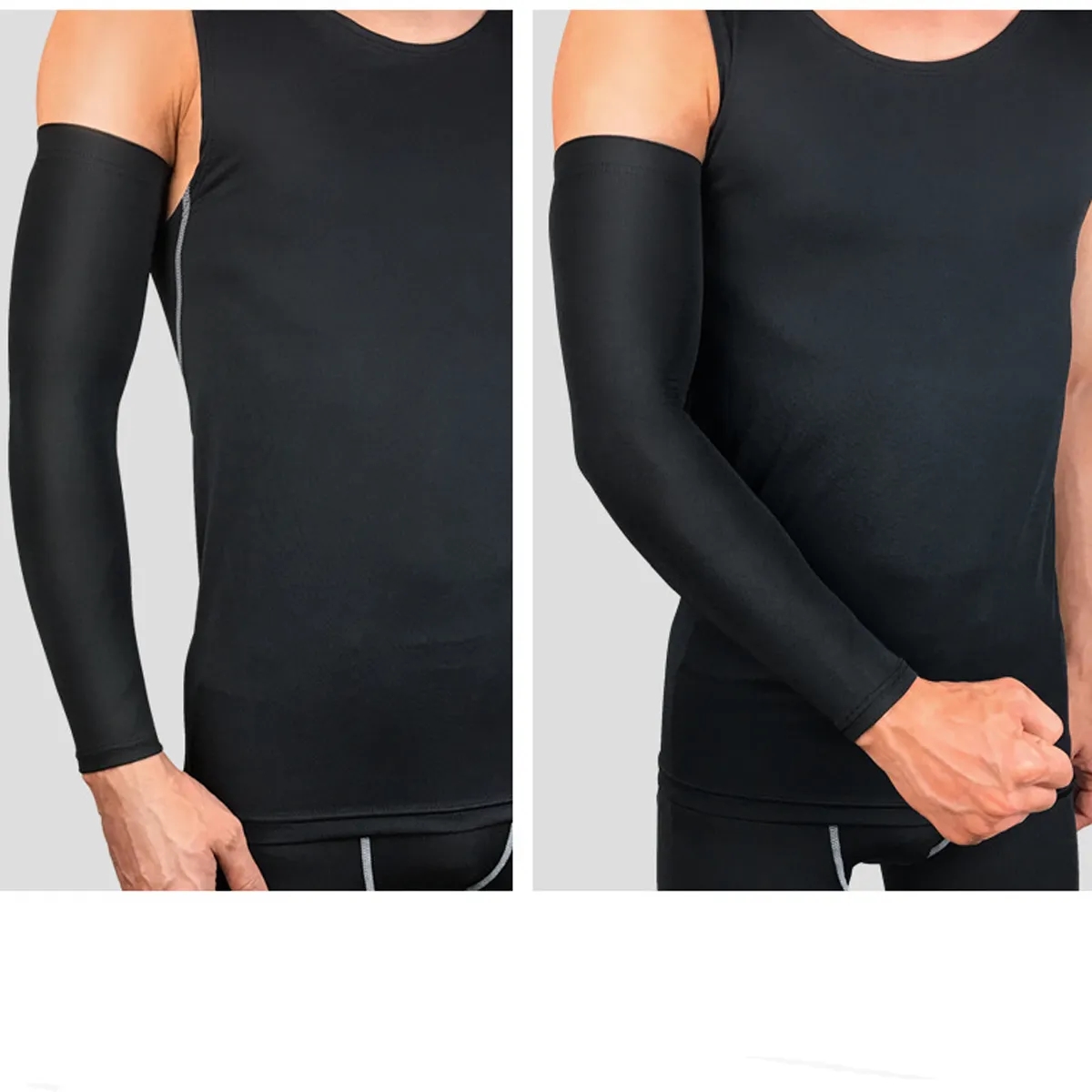 Sun Protection And Stress Reduction Exercise Arm Sleeves 4