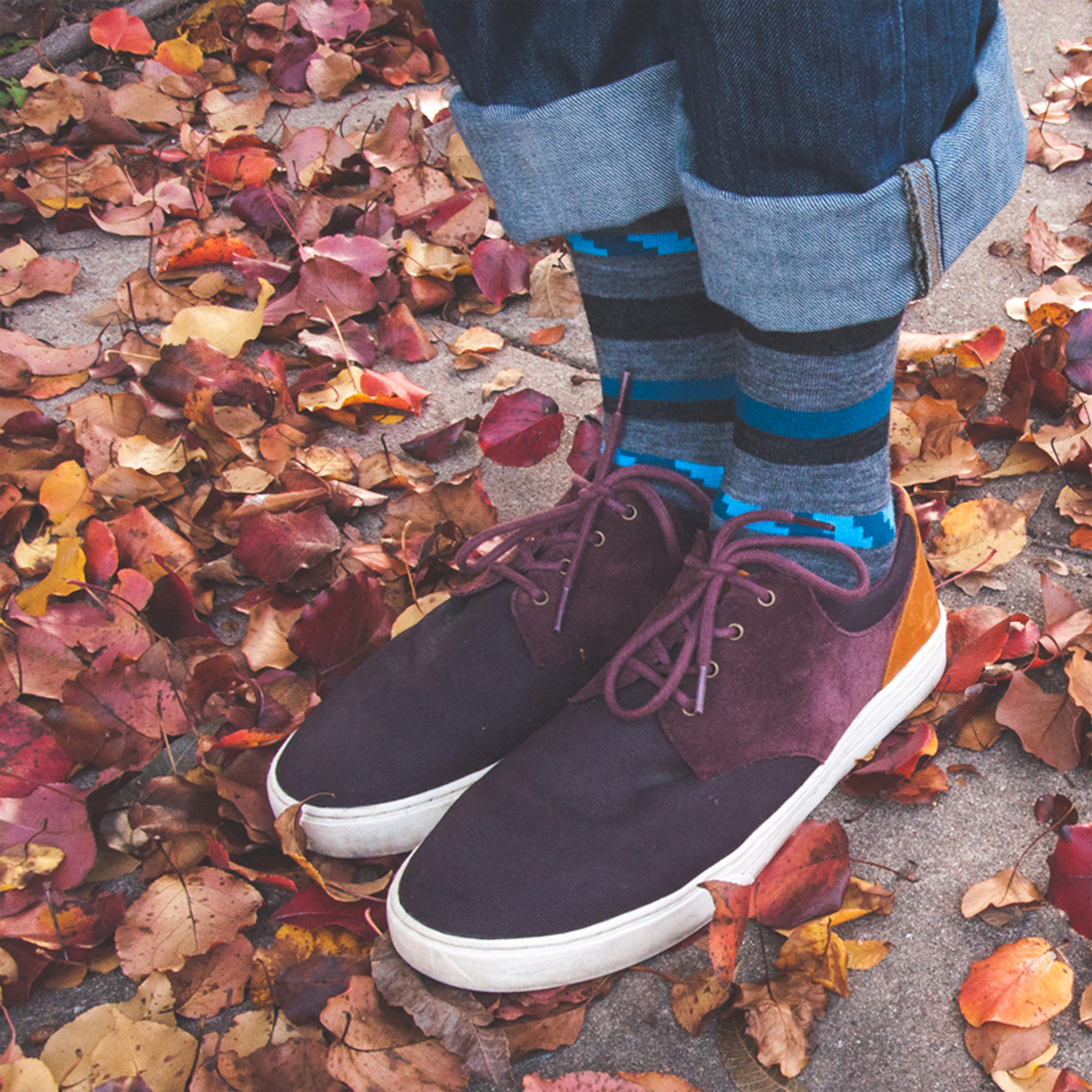 Regular Fall Socks - Versatile Autumn Foot Comfort - American Made 1