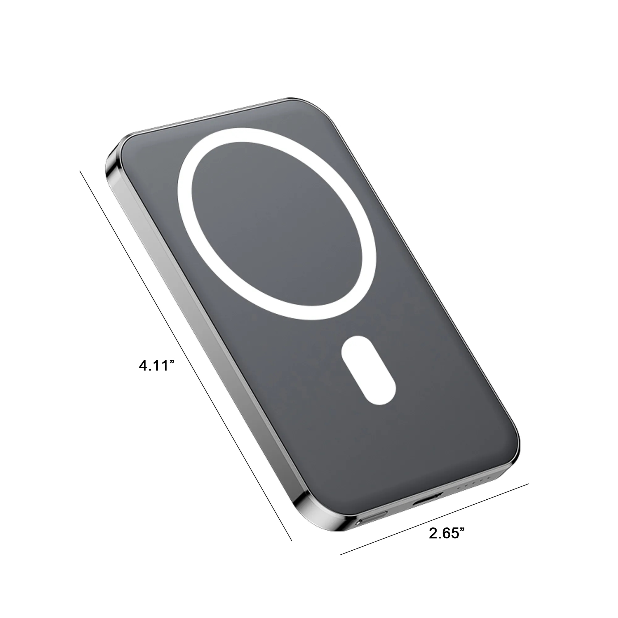 Aluminum Alloy Magnetic Power Bank 3