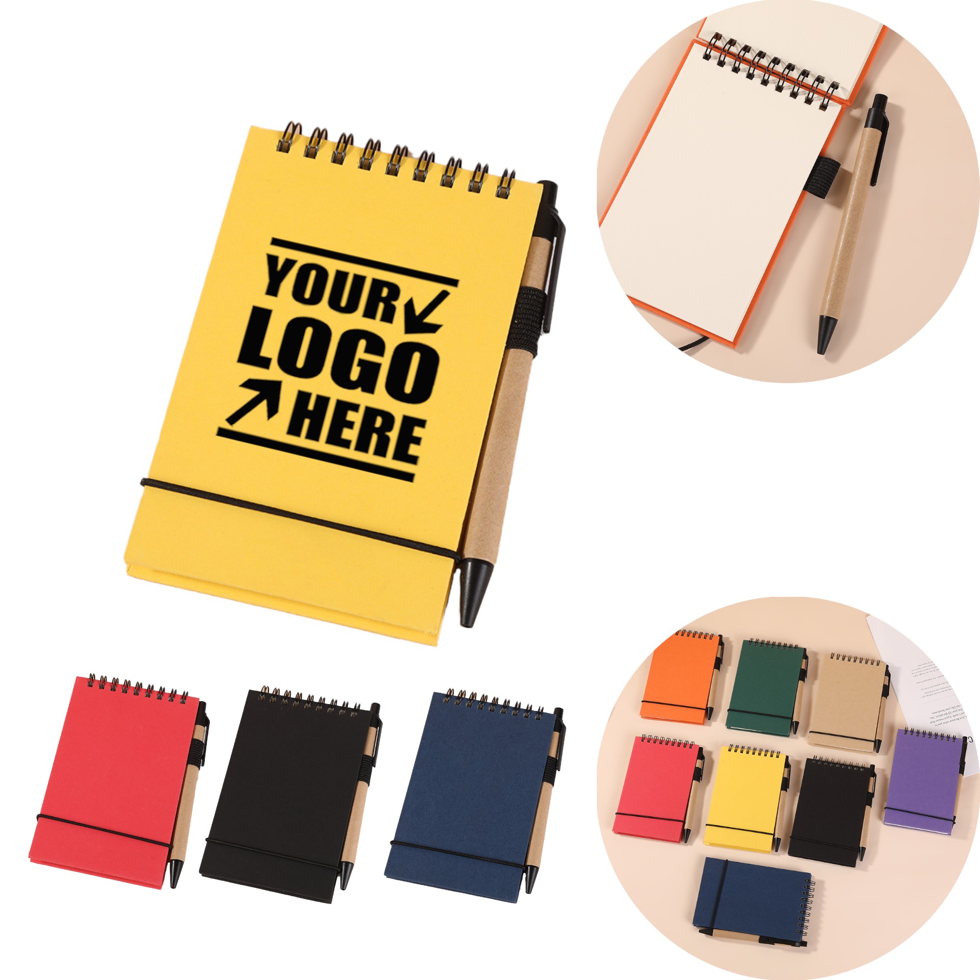 Pocket Notepad With Pen For Daily And Office Use 1