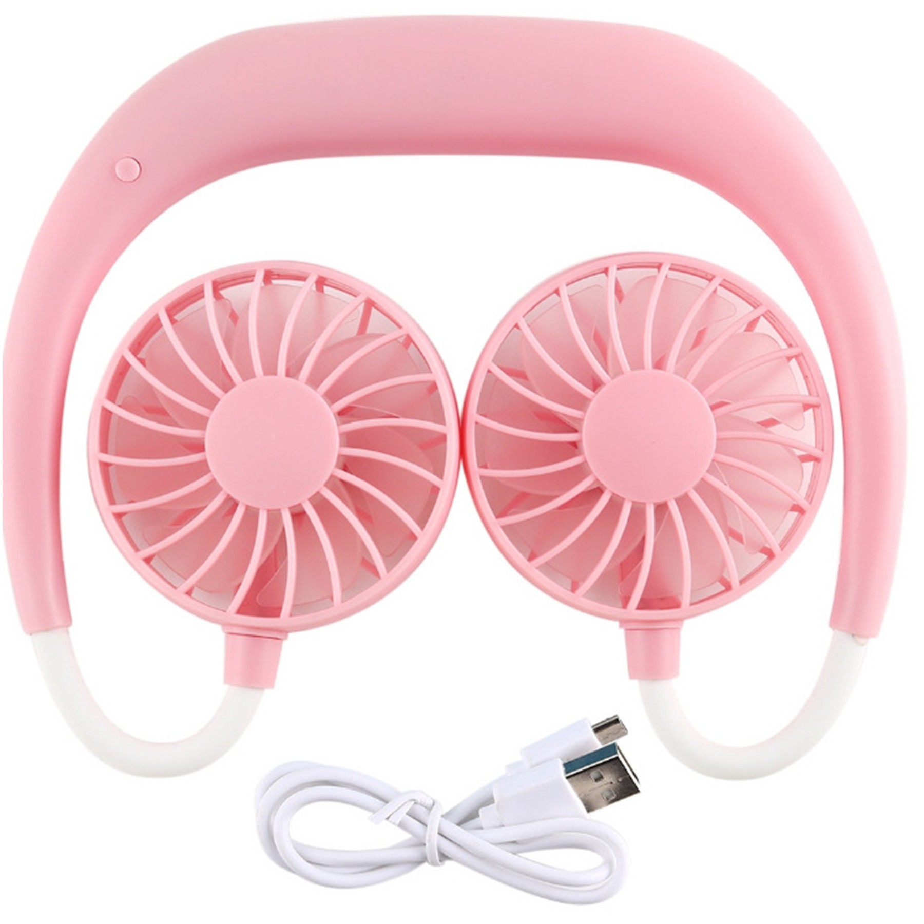 Sports Hanging Neck Fan With Led Light 5