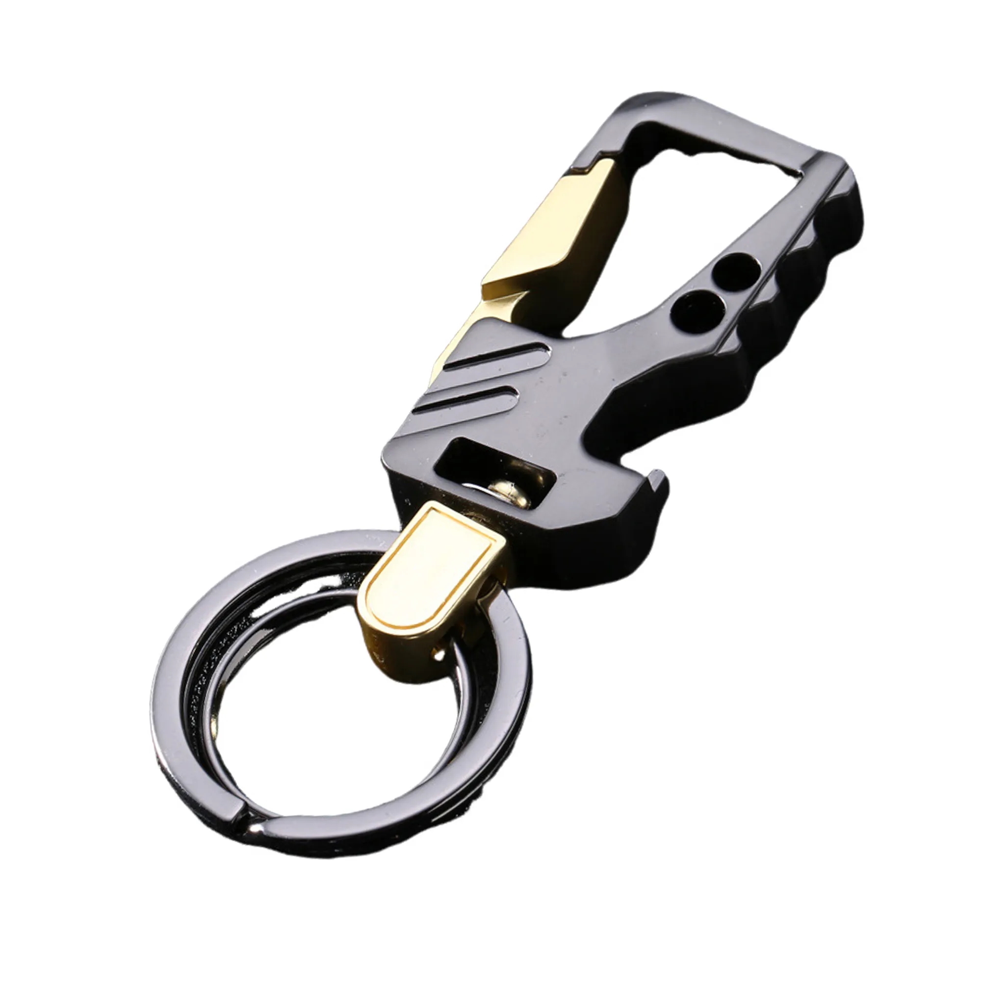 Reusable Zinc Alloy Keychain Opener Practical for Travel or Gifts 3