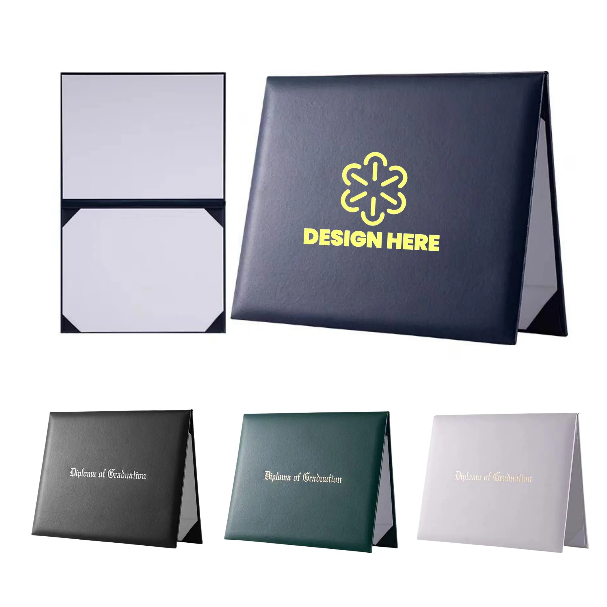 Premium PU Certificate Holder Diploma Cover Sleeve 3
