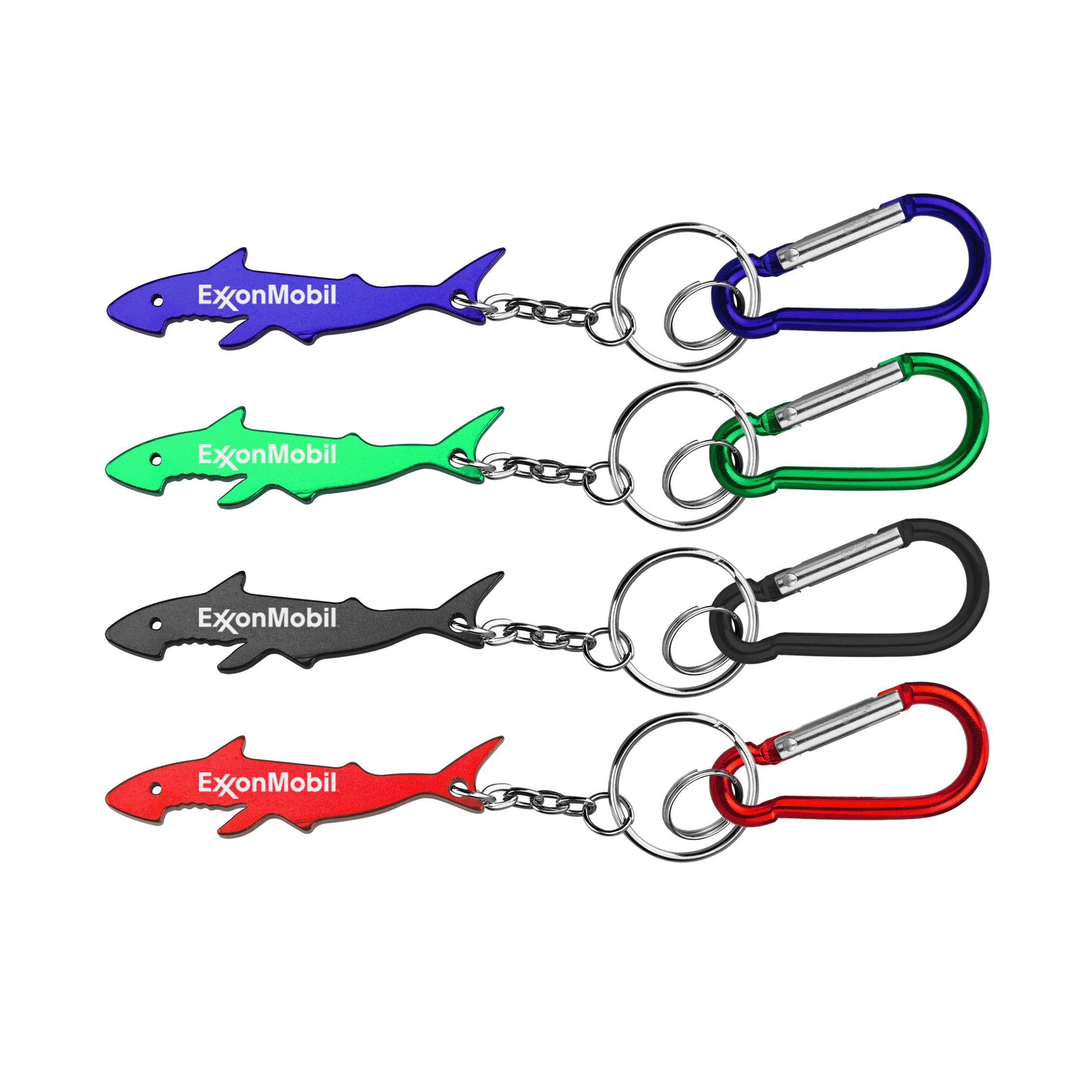 Shark Shape Key Chain with carabineer. Value Combo!