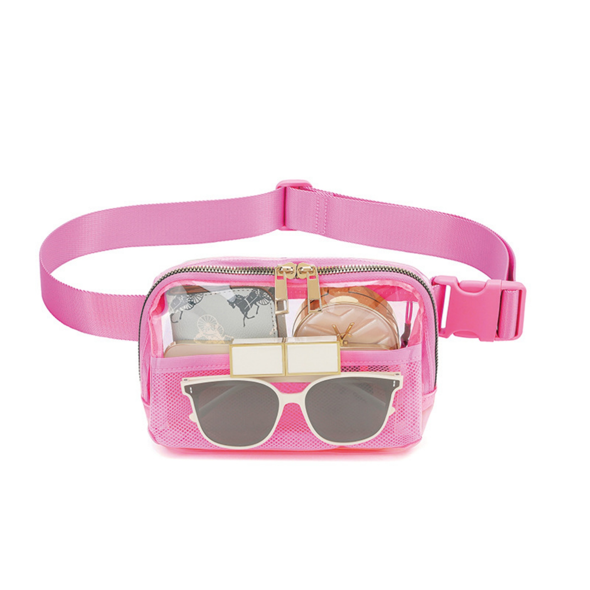 Clear Fanny Pack Stadium Approved Belt Bag with Adjustable Strap 7