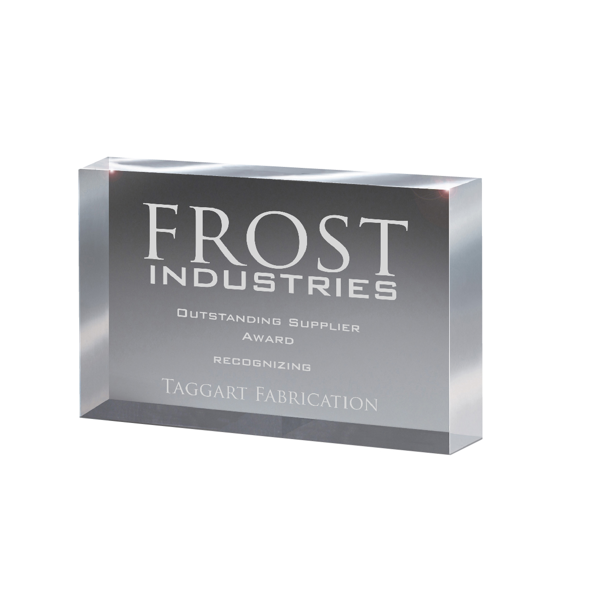 SMALL FREESTANDING BLOCK AWARD 1