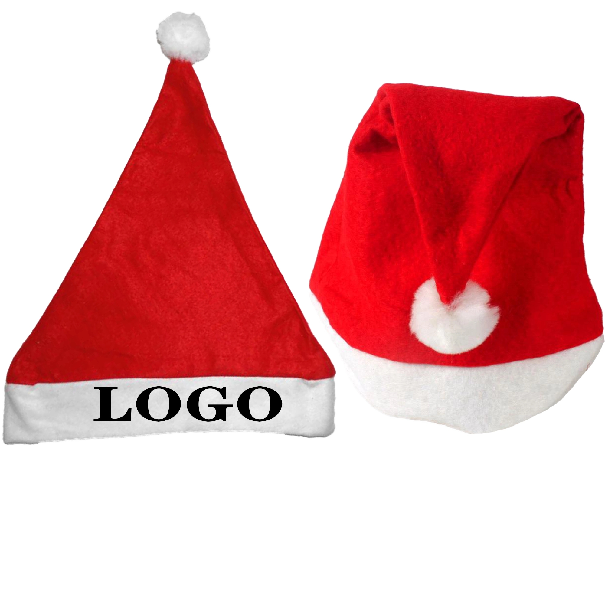 Non-woven Christmas Santa Hat 2