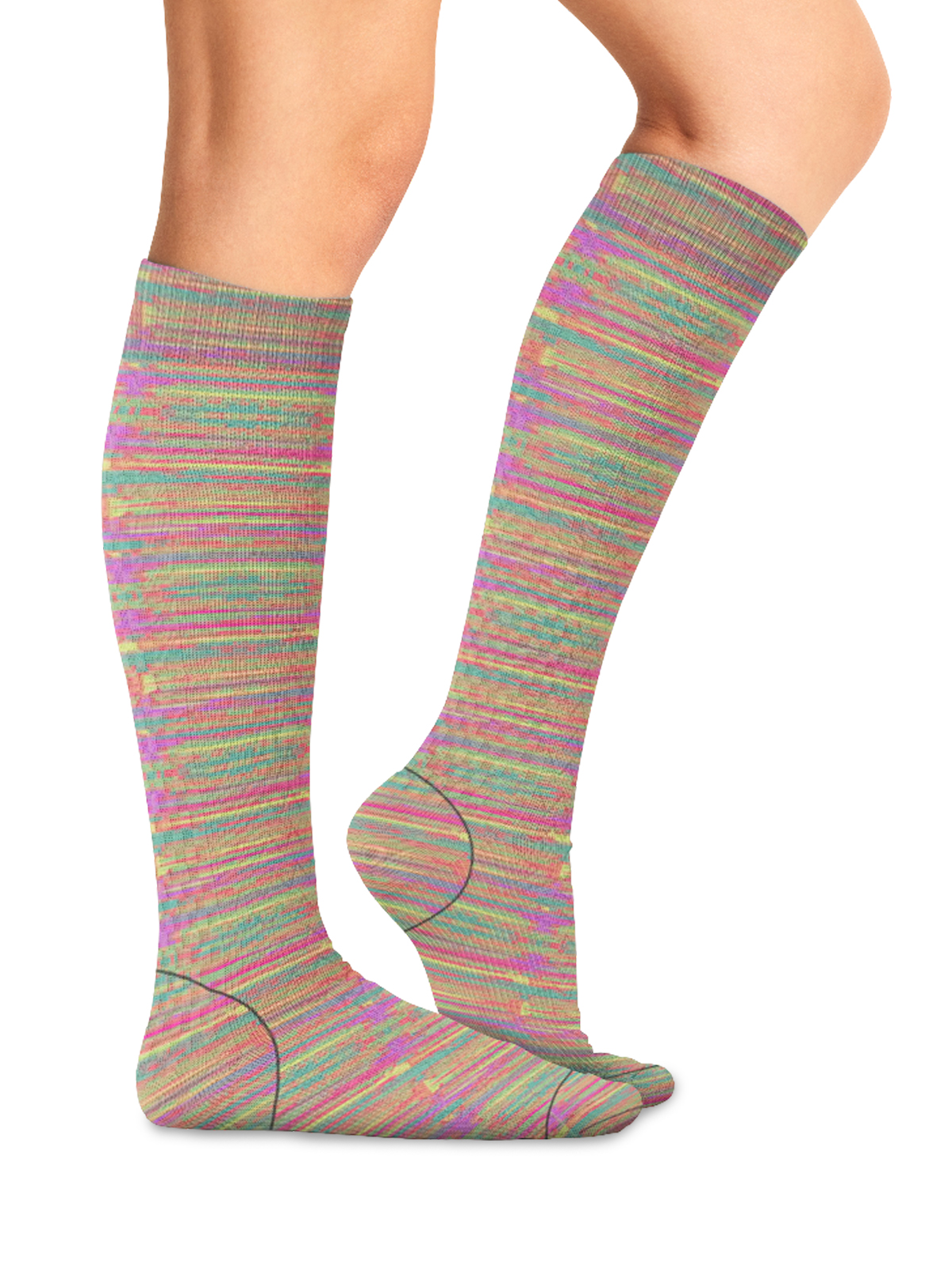 Cherokee - Support - Unisex Knee High 15-20 mmHg Compression Socks 8