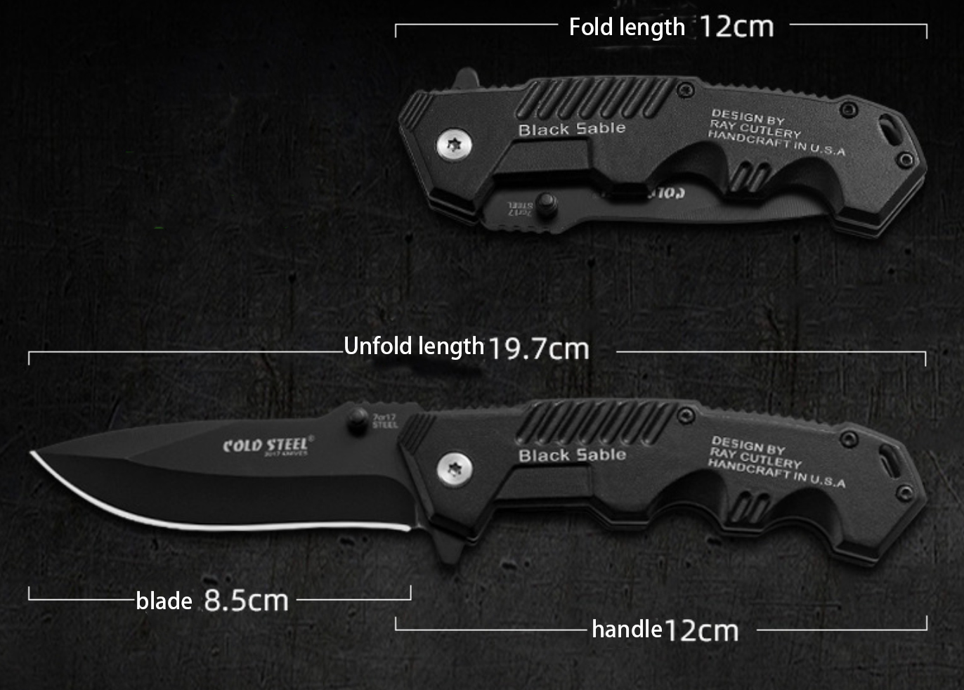 Stainless Steel Folding Pocket Knife 7