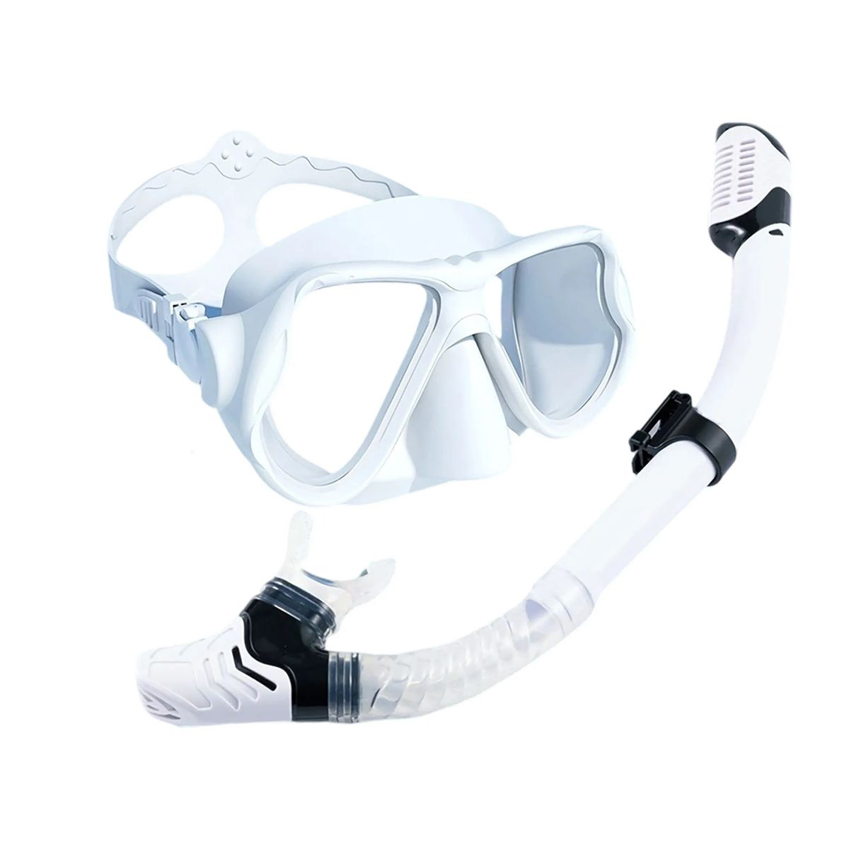 Lightweight Plastic Snorkel Set for Underwater Adventure 9