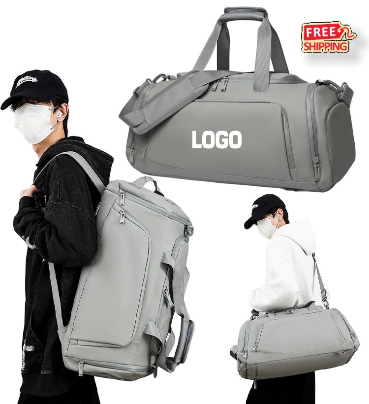 Waterproof Duffel Backpack with Shoe Compartment 4