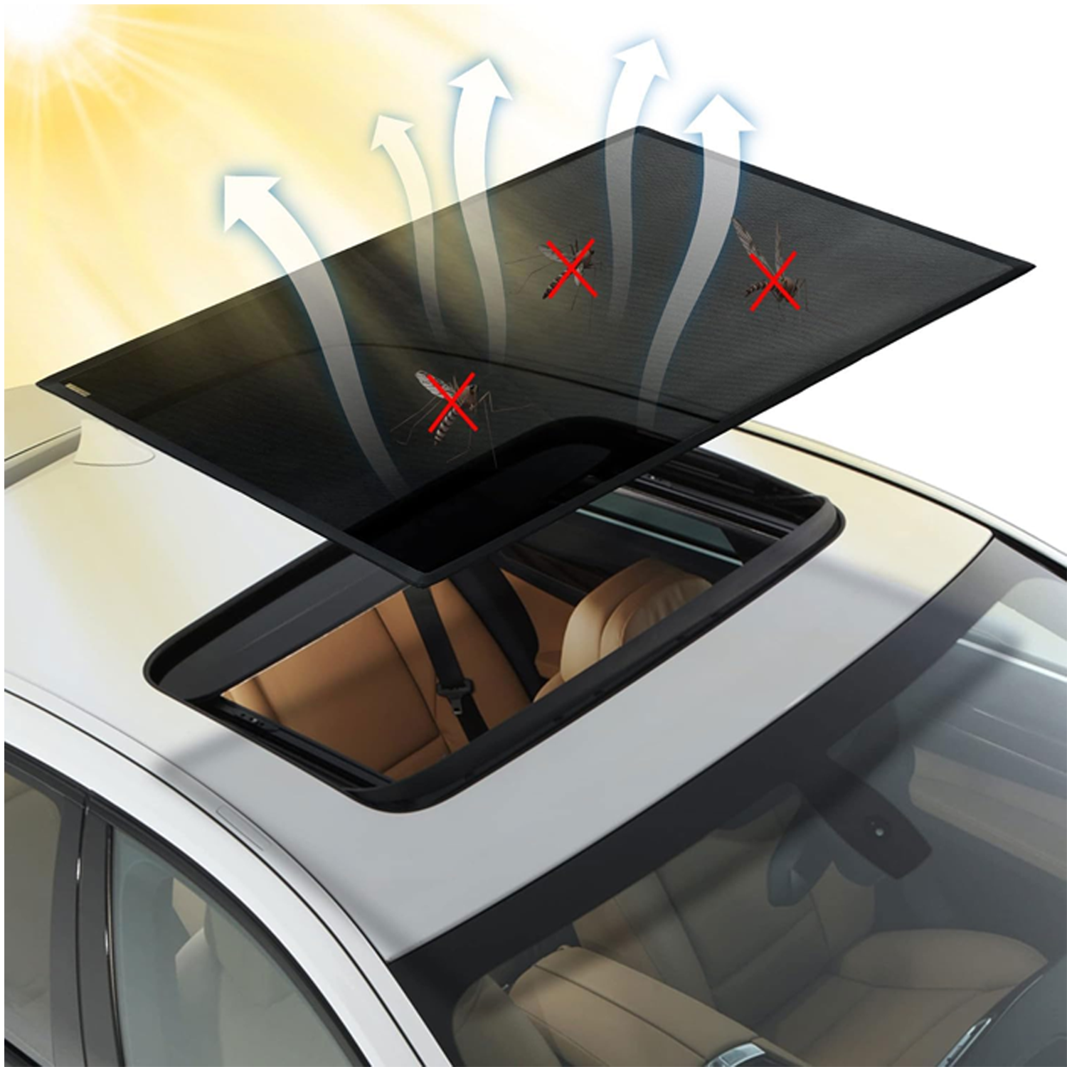 Universal Moonroof Sun Shade Cover 3