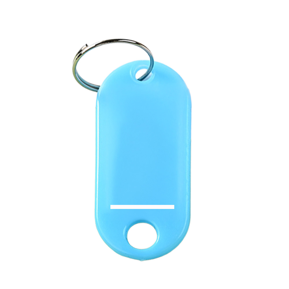 Plastic Key Tags With Label Window 4