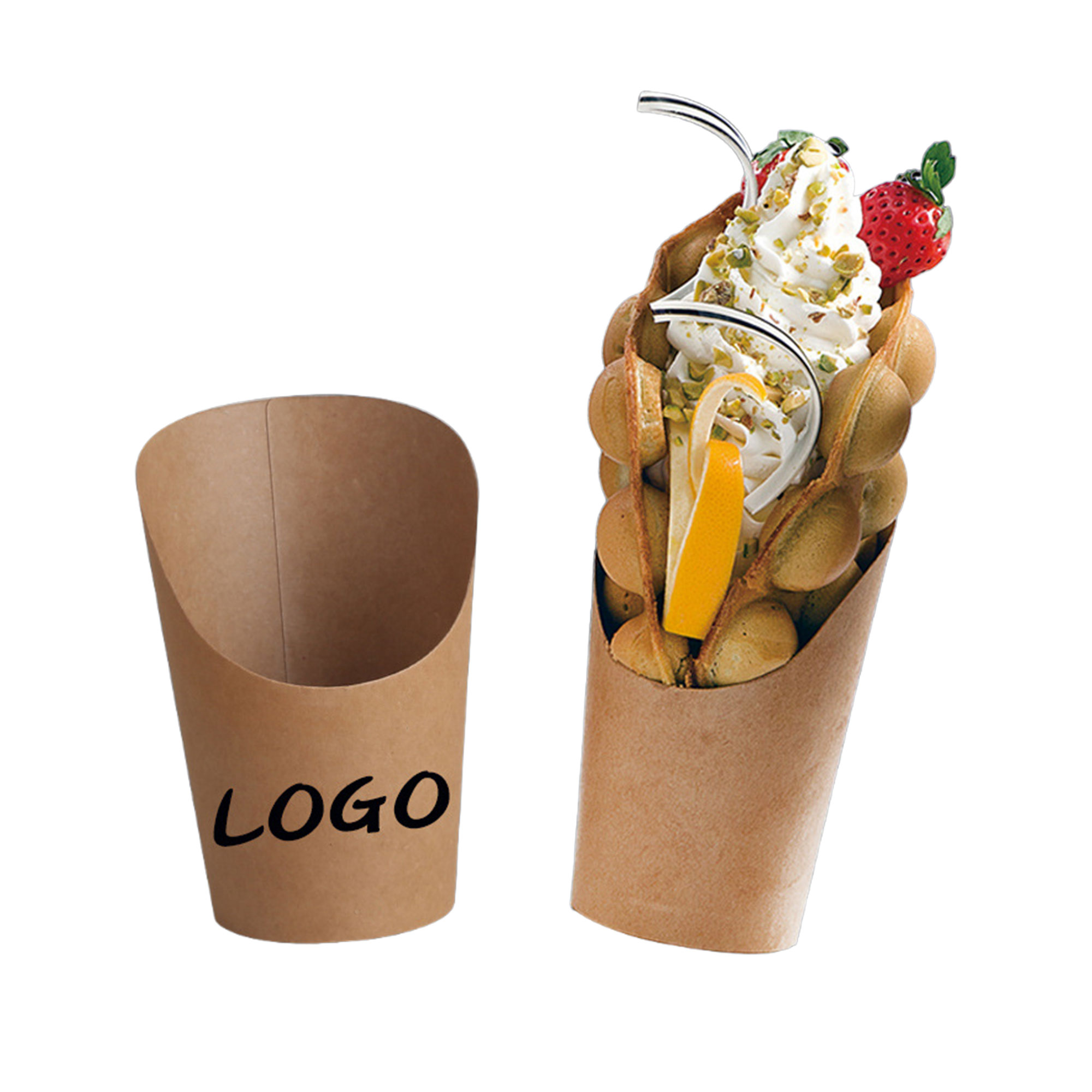 Disposable Fries Wrap Cup 3
