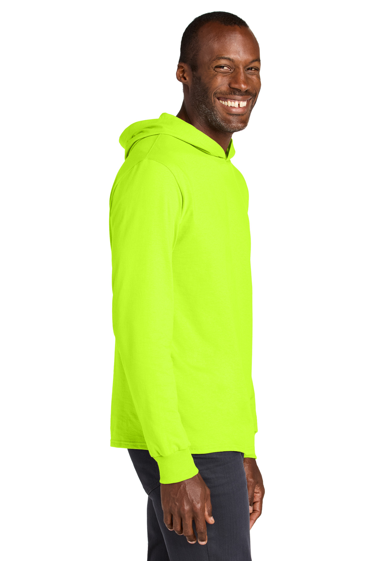 Jerzees Classics Unisex Cotton Long Sleeve Hooded T-Shirt 363LH 16