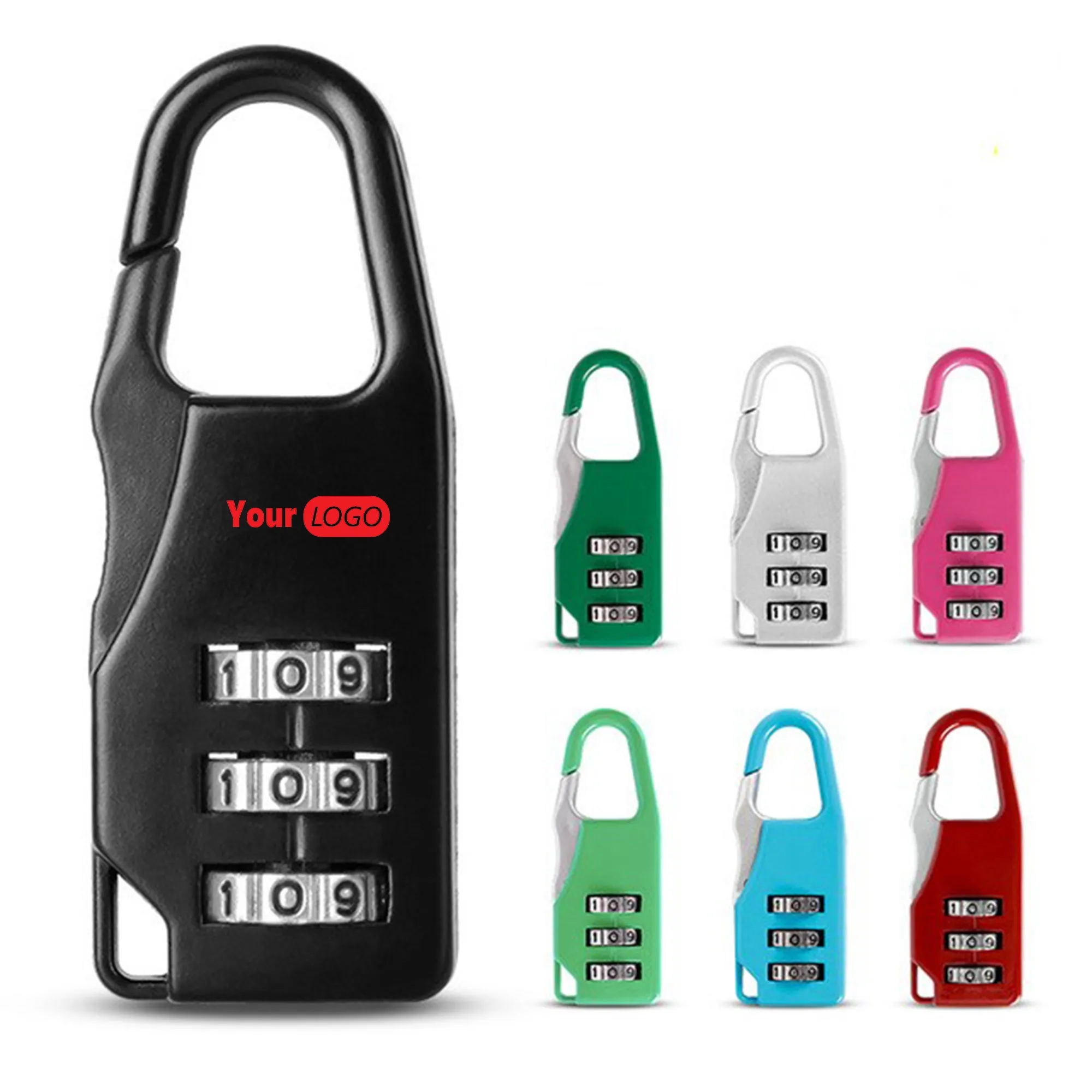 3 Digit Number Code Combination Padlock 1