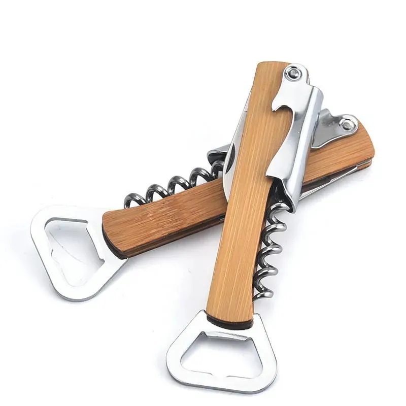 Wooden Bottle Opener & Wine Corkscrew 4