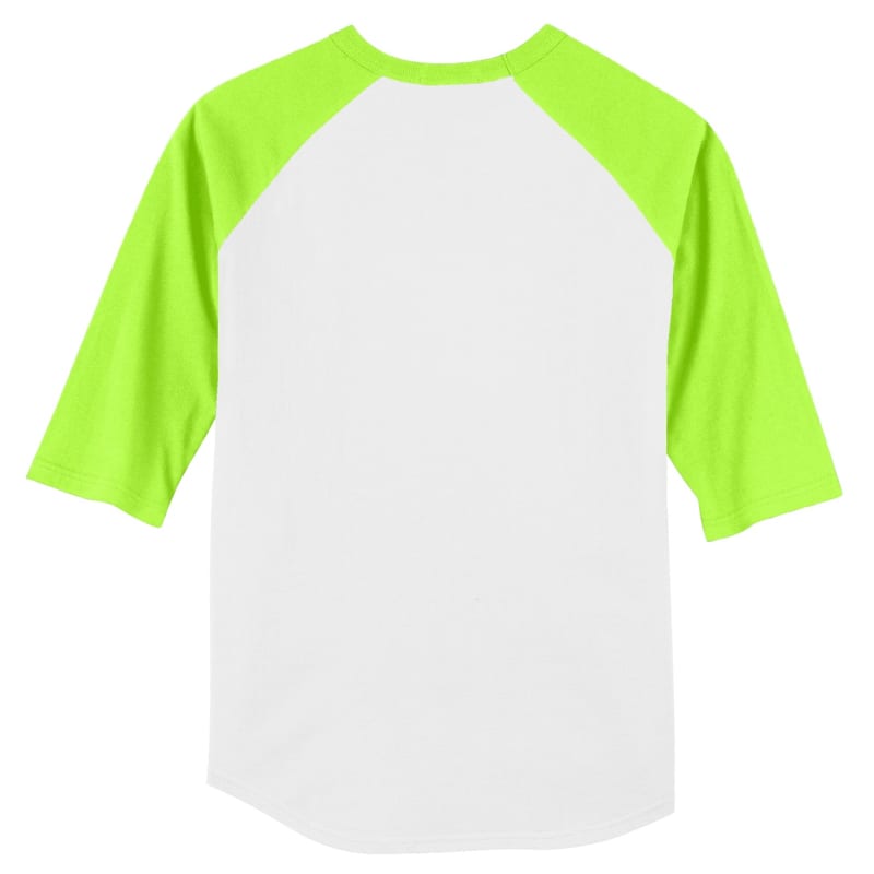 Sport-Tek Youth Colorblock Raglan Jersey. 9