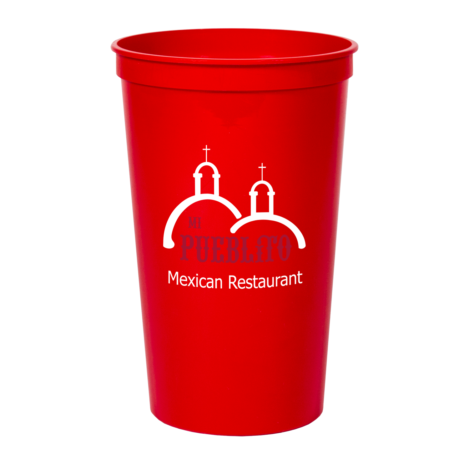 22 oz. Smooth Colored Stadium/Souvenir Cup 3