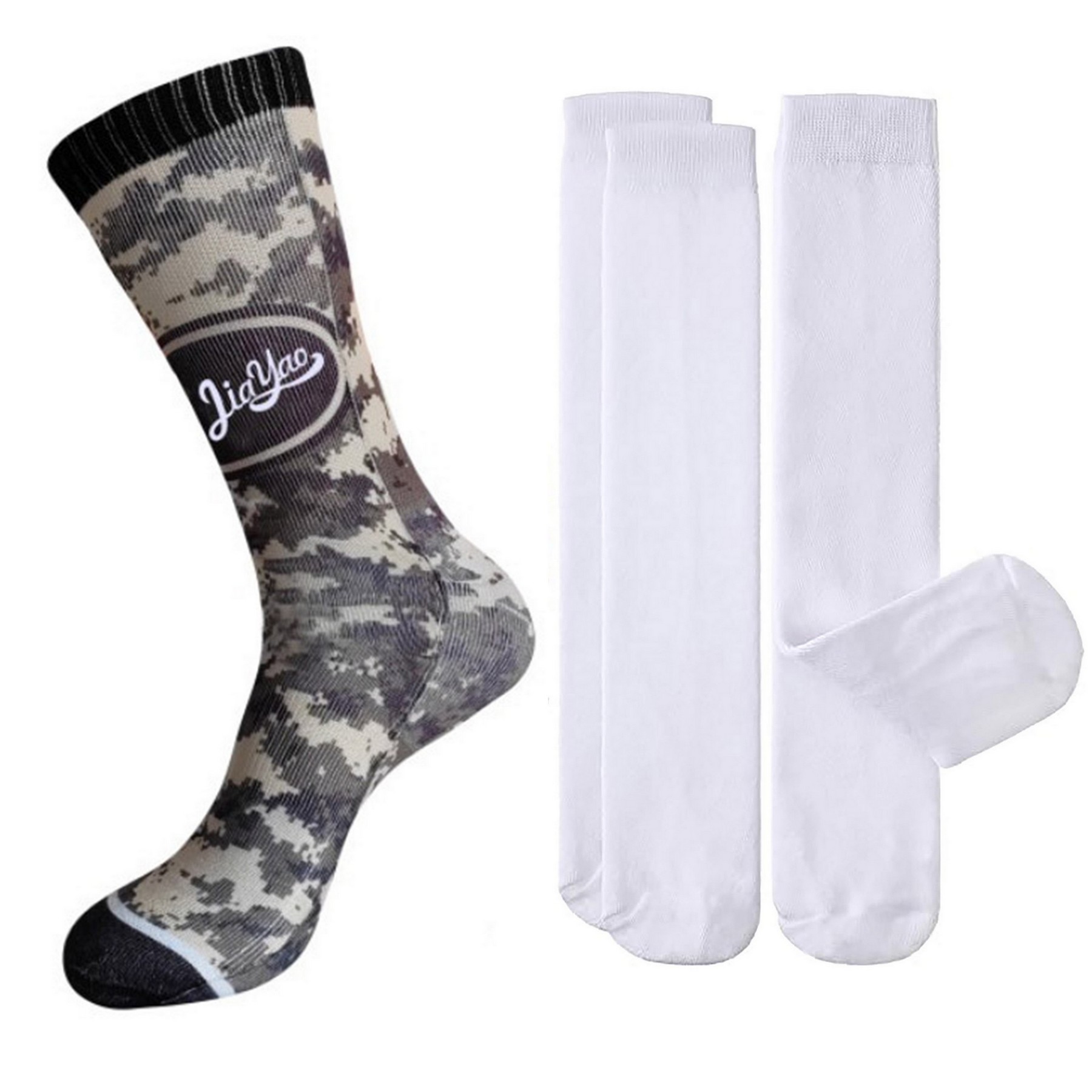 Custom Sublimation Mid Calf Socks 4