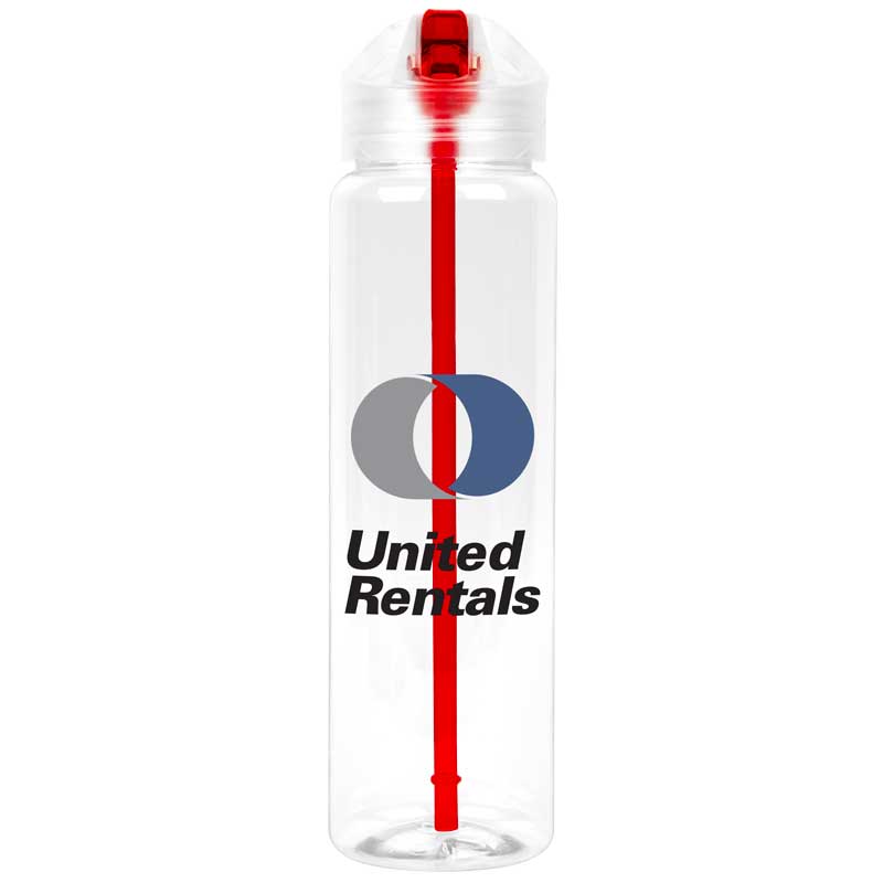 Recyclable Sports Bottle with Flip-Up Lid - 32oz. 7